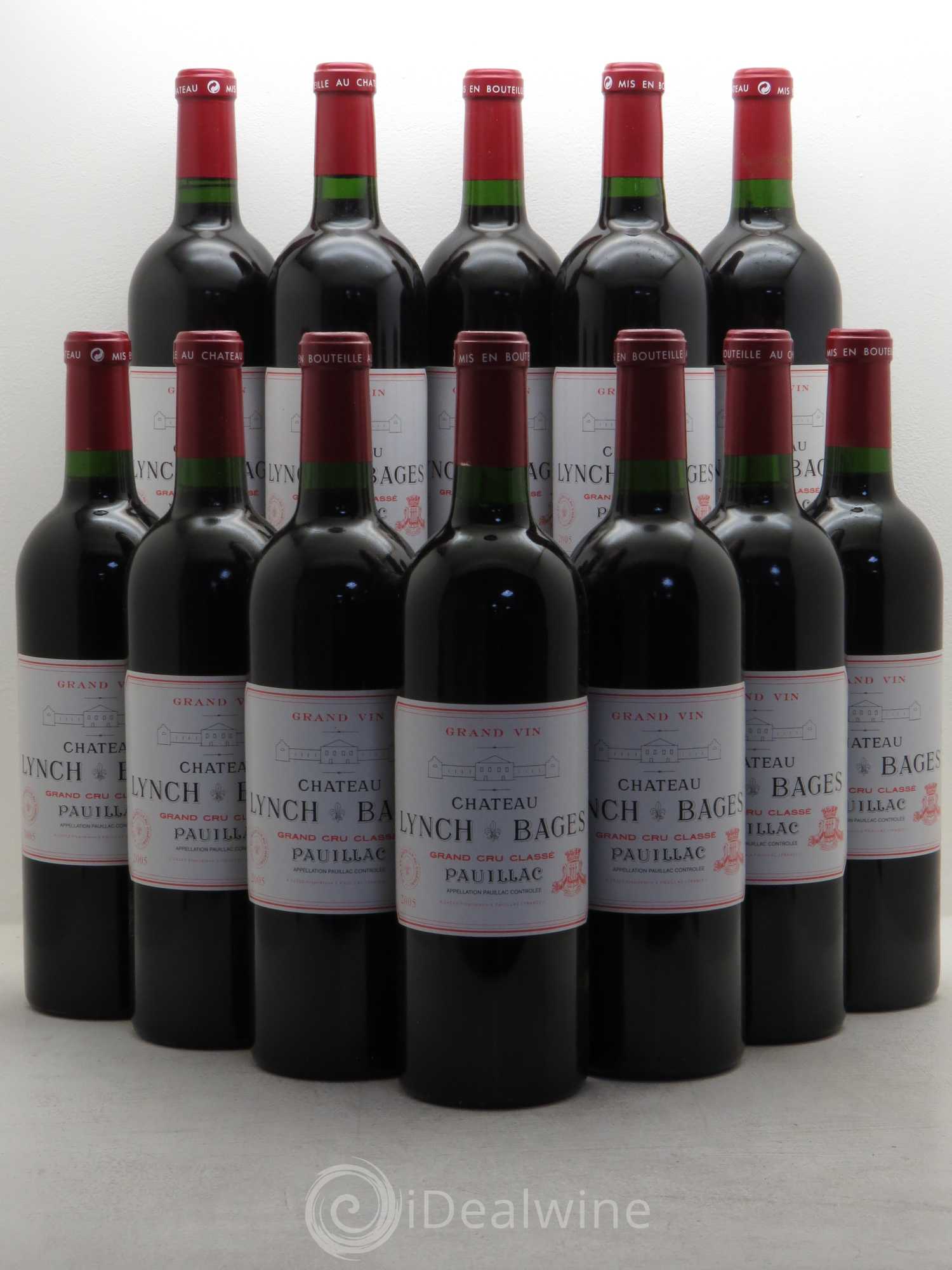 Château Lynch Bages 5ème Grand Cru Classé 2005 - Lot de 12 bouteilles - 0