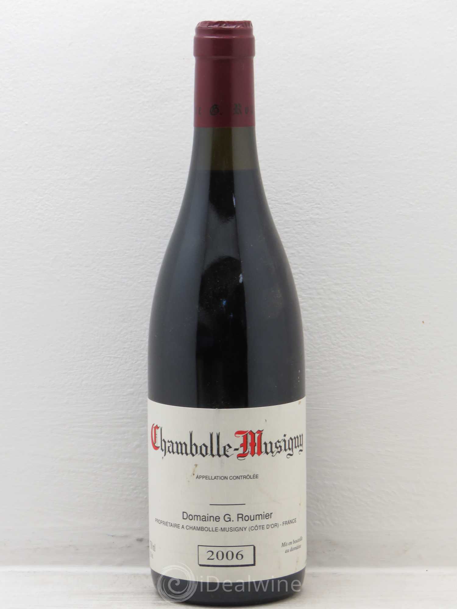 Chambolle-Musigny Georges Roumier (Domaine) 2006 - Lot de 1 bouteille - 0