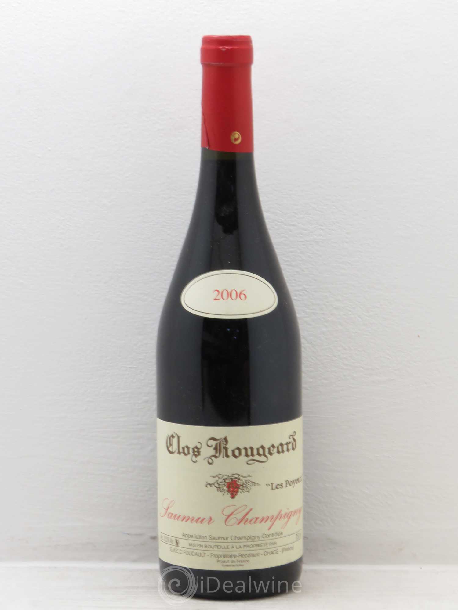 Saumur-Champigny Les Poyeux Clos Rougeard 2006 - Lot de 1 bouteille - 0