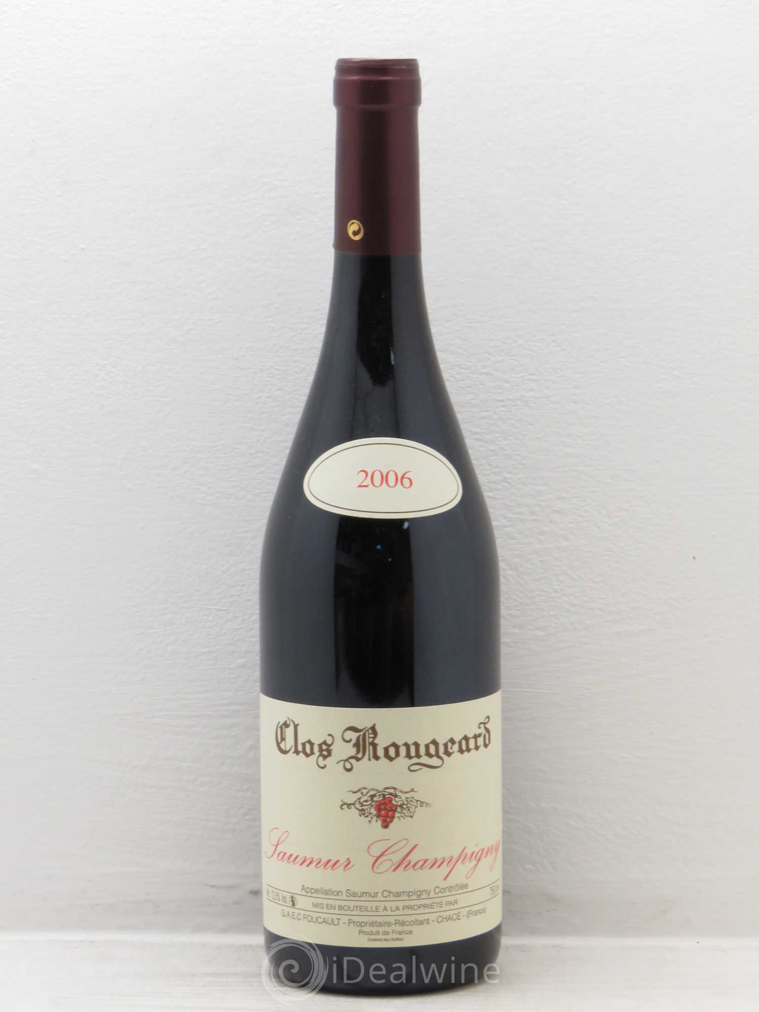 Saumur-Champigny Clos Rougeard 2006 - Lot de 1 bouteille - 0