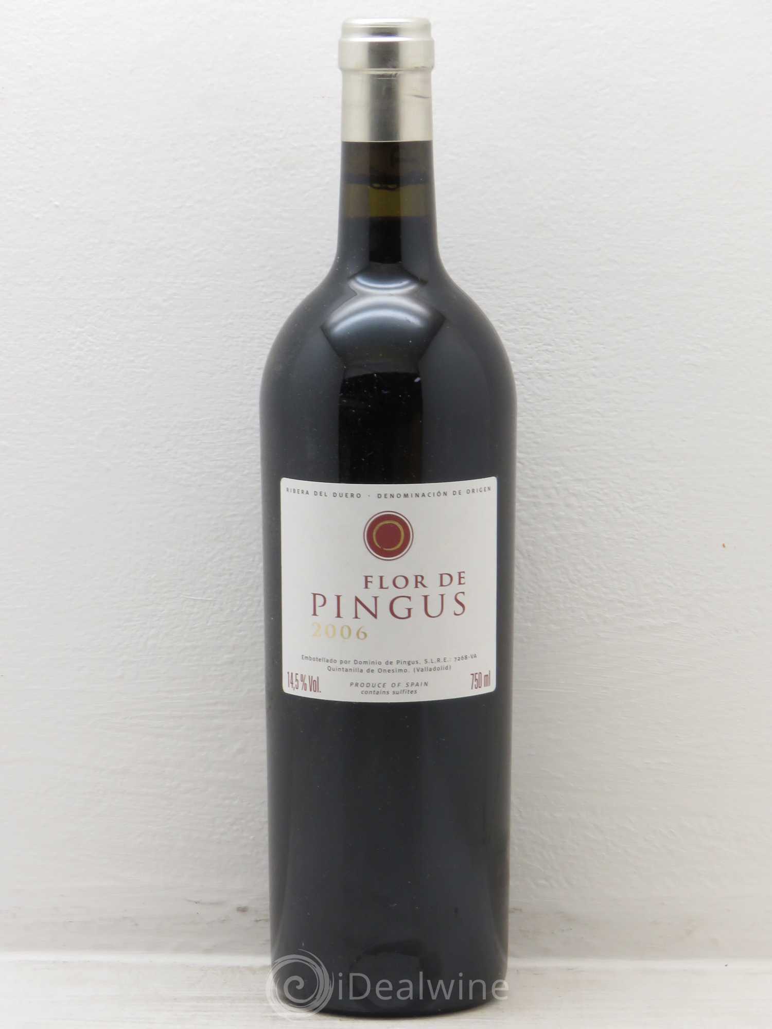 Ribera Del Duero Flor de Pingus Dominio de Pingus - Peter Sisseck 2006 - Lot de 6 bouteilles - 0