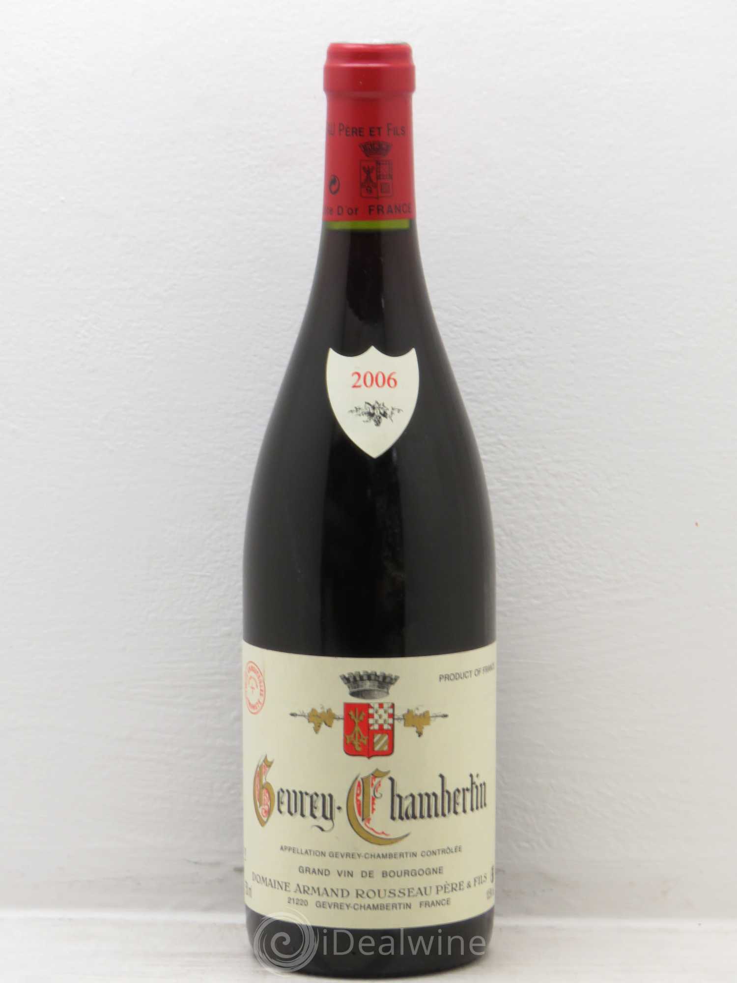 Gevrey-Chambertin Armand Rousseau (Domaine) 2006 - Posten von 1 Flasche - 0
