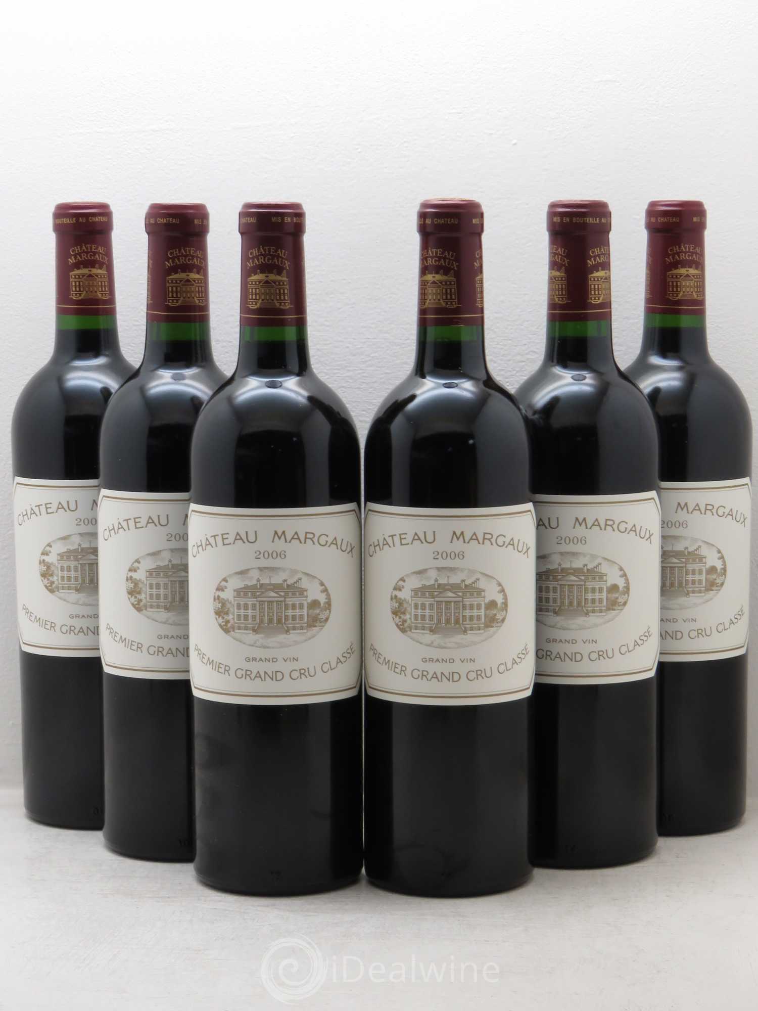 Château Margaux 1er Grand Cru Classé 2006 - Lot de 6 bouteilles - 0
