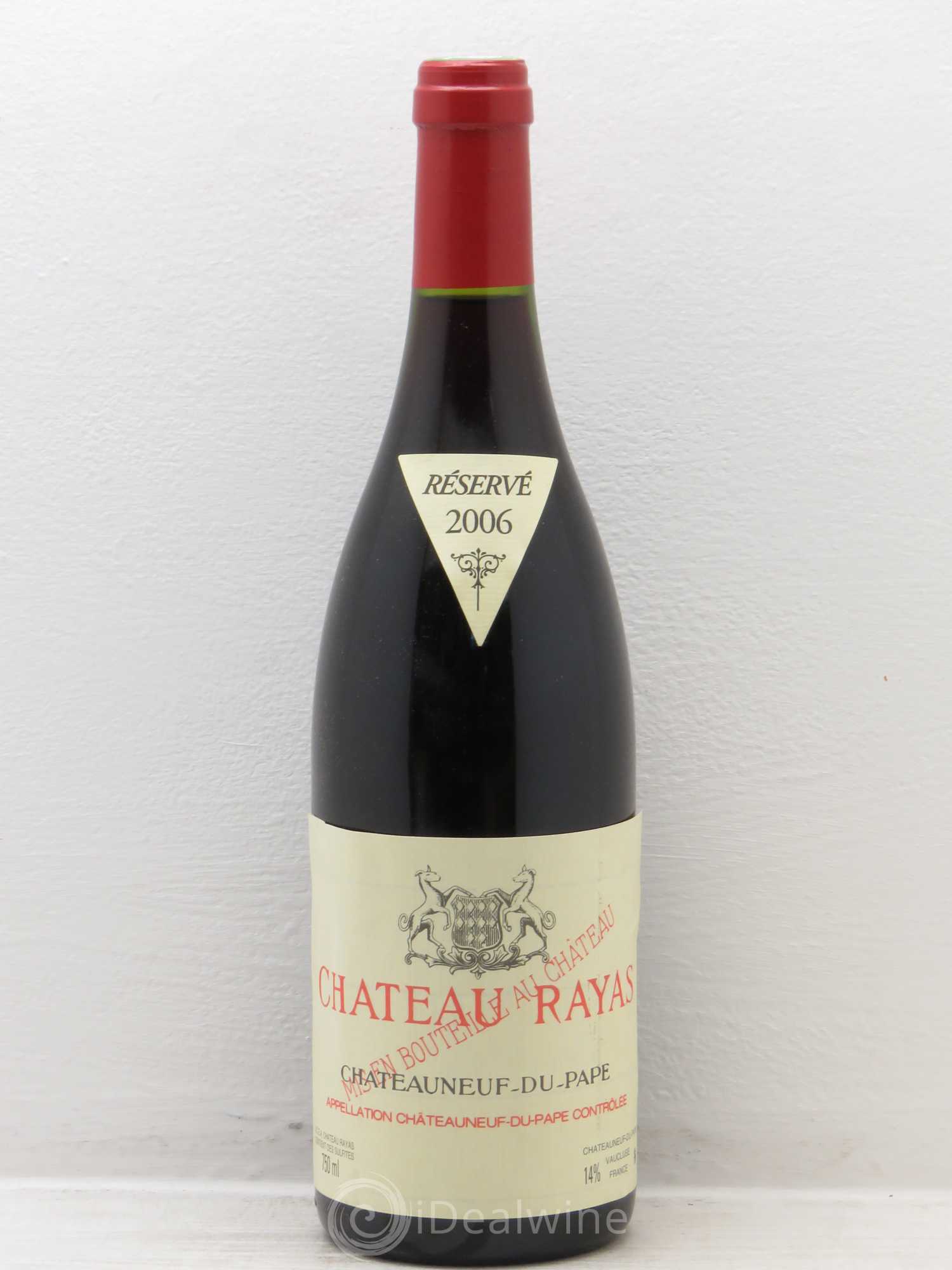 Châteauneuf-du-Pape Château Rayas Emmanuel Reynaud 2006 - Lot de 1 bouteille - 0