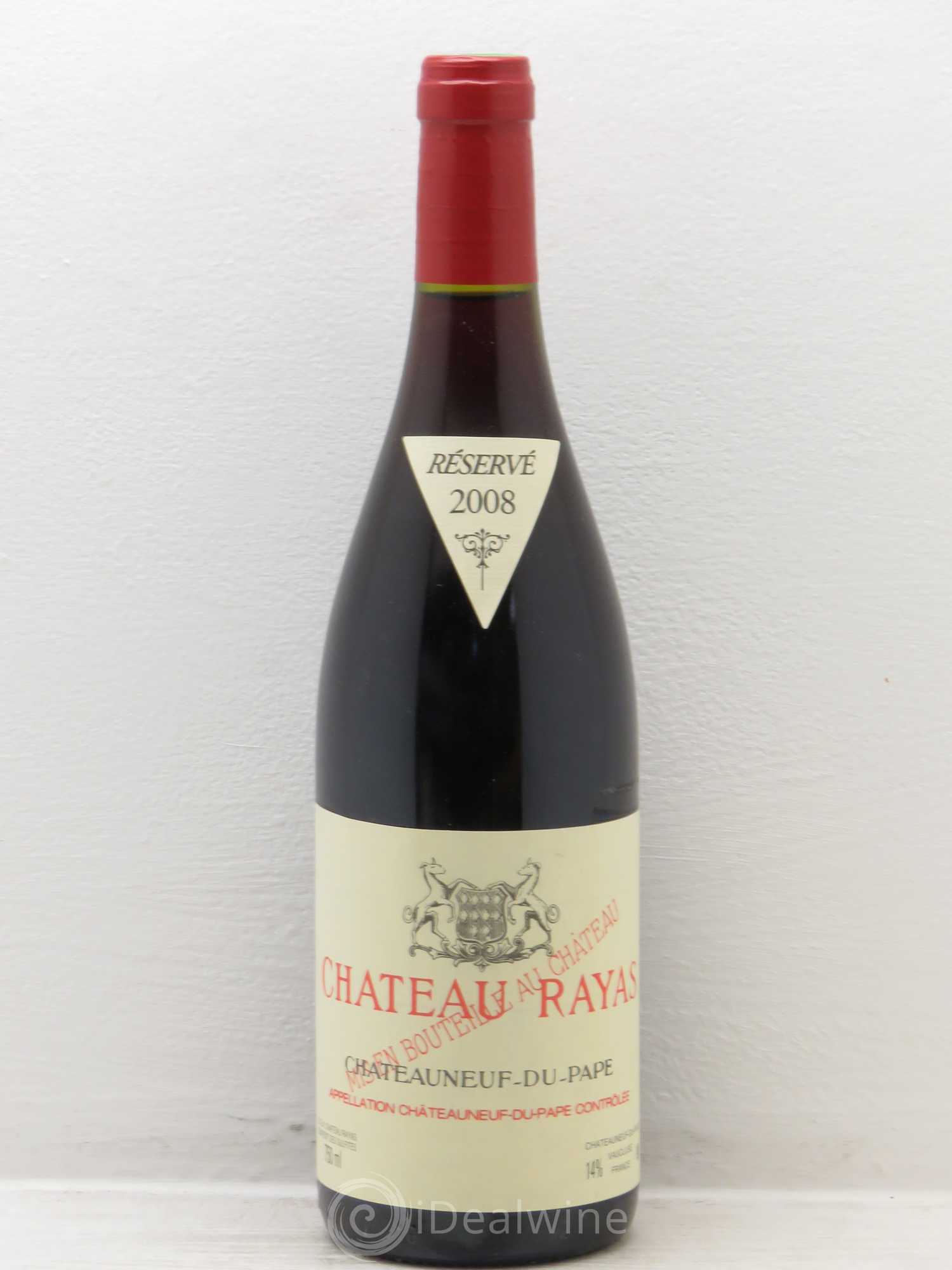 Châteauneuf-du-Pape Château Rayas Emmanuel Reynaud 2008 - Lot de 1 bouteille - 0