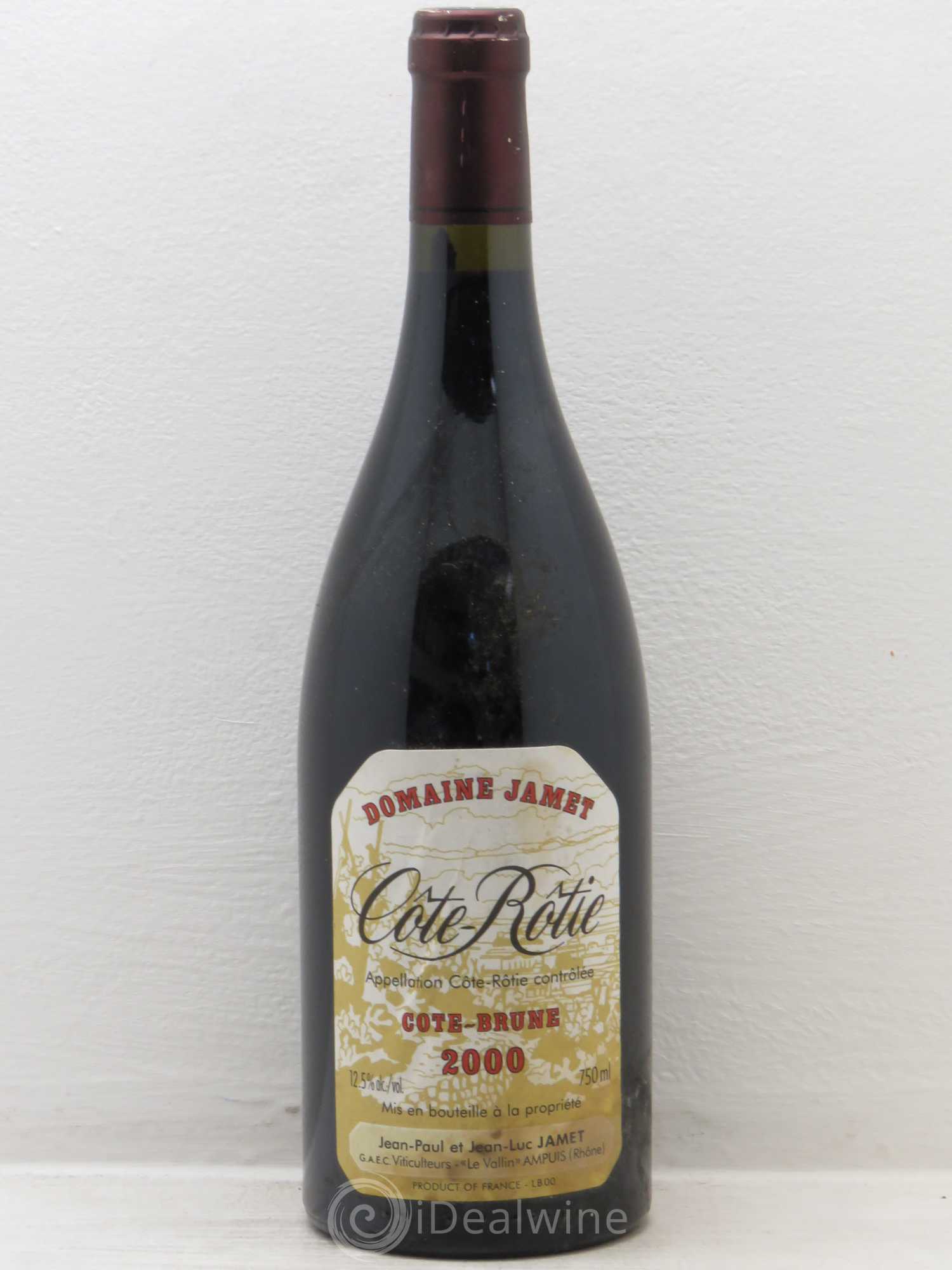 Côte-Rôtie Côte Brune Jamet (Domaine) 2000 - Lot de 1 bouteille - 0