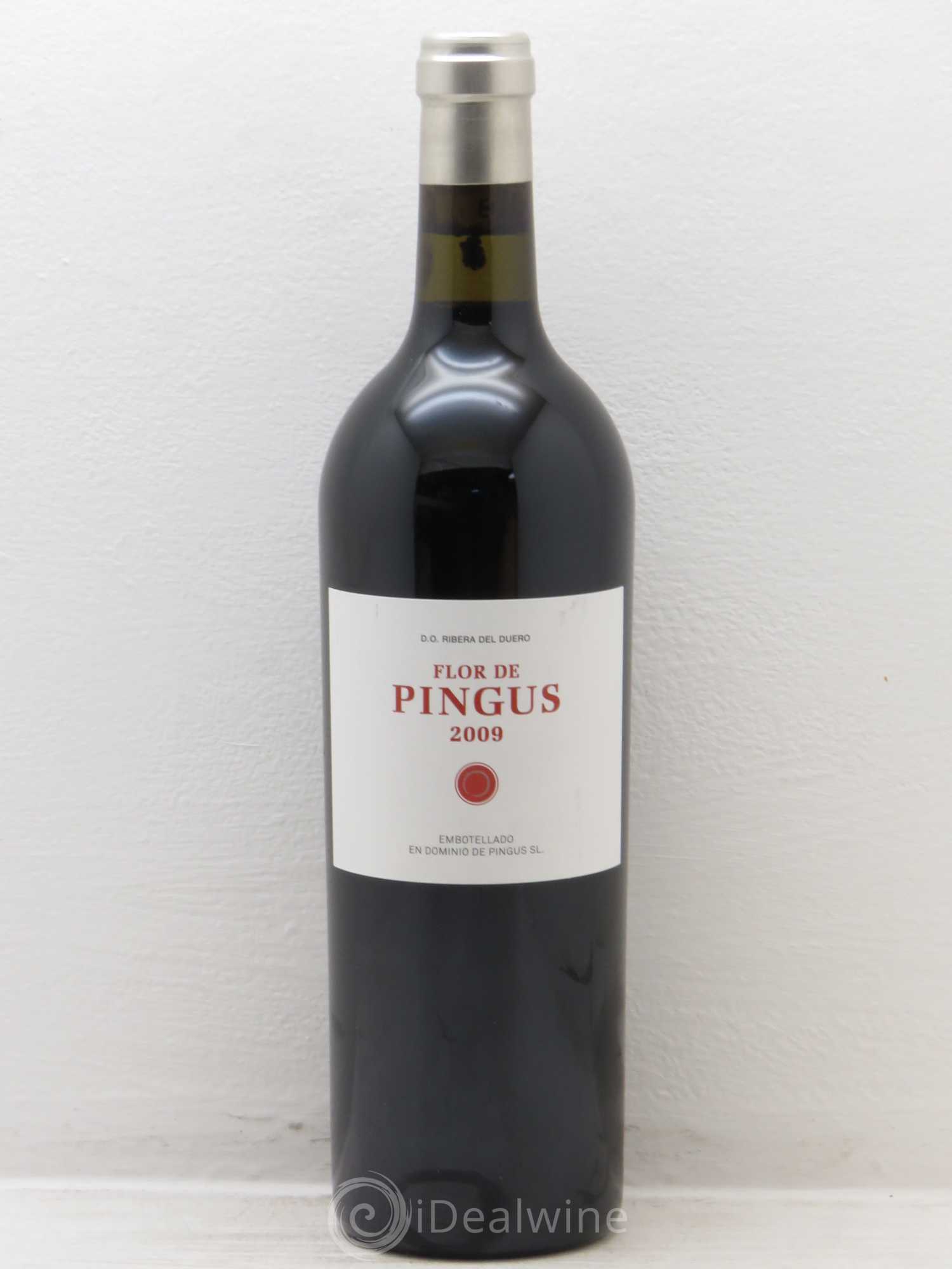 Ribera Del Duero Flor de Pingus Dominio de Pingus - Peter Sisseck 2009 - Lot de 1 bouteille - 0