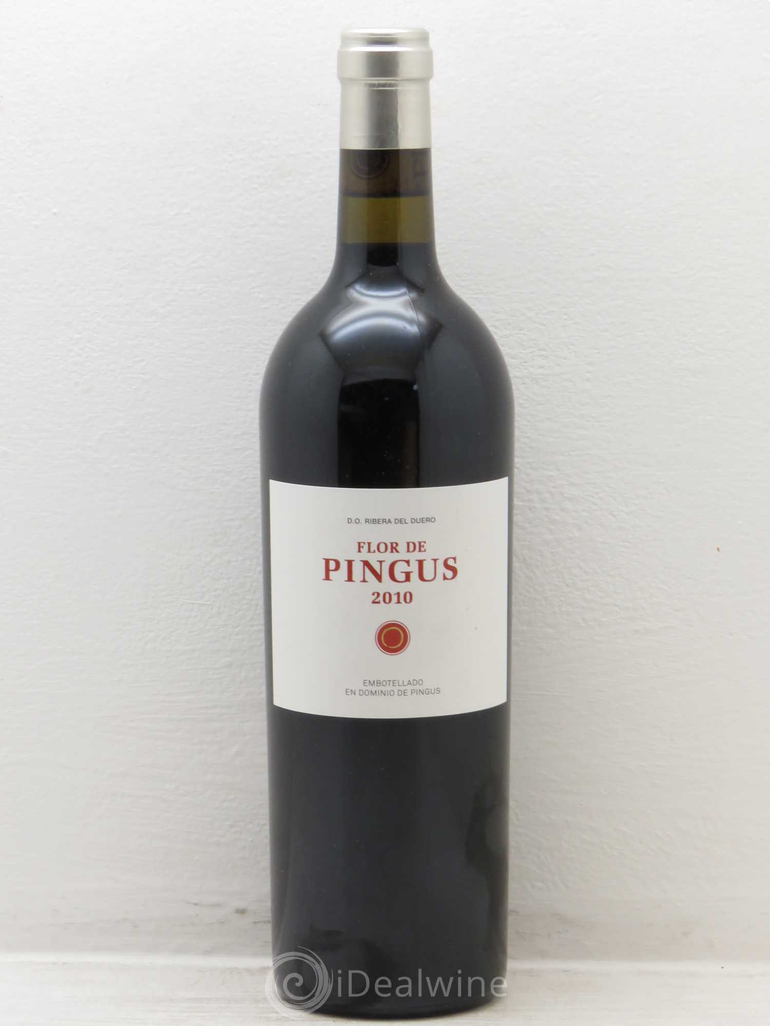 Ribera Del Duero Flor de Pingus Dominio de Pingus - Peter Sisseck 2010 - Lot de 1 bouteille - 0