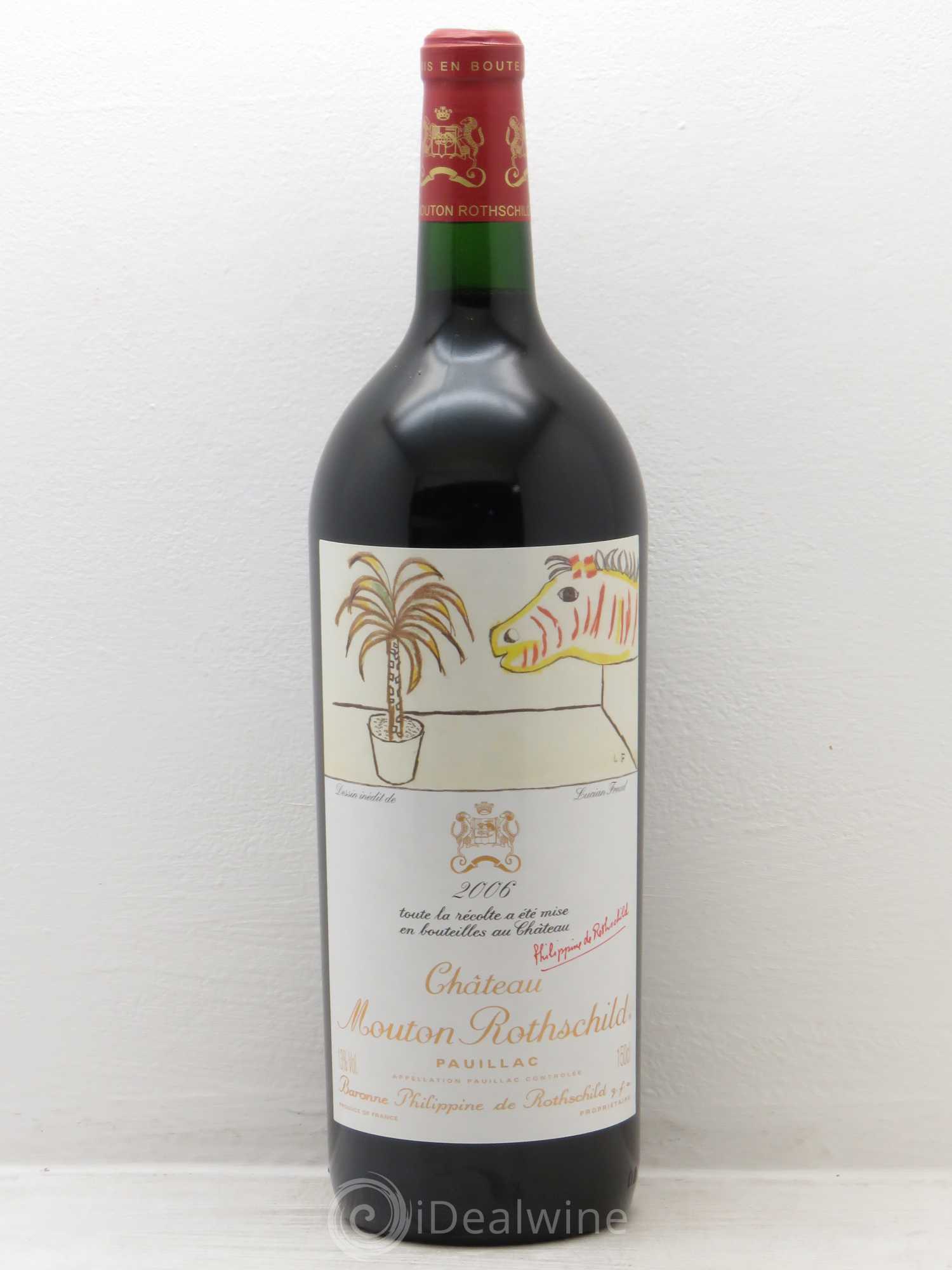Château Mouton Rothschild 1er Grand Cru Classé 2006 - Lot de 1 magnum - 0