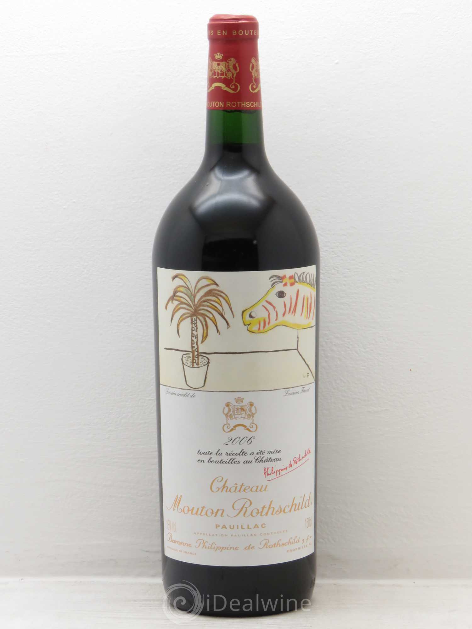 Château Mouton Rothschild 1er Grand Cru Classé 2006 - Lot de 1 magnum - 0