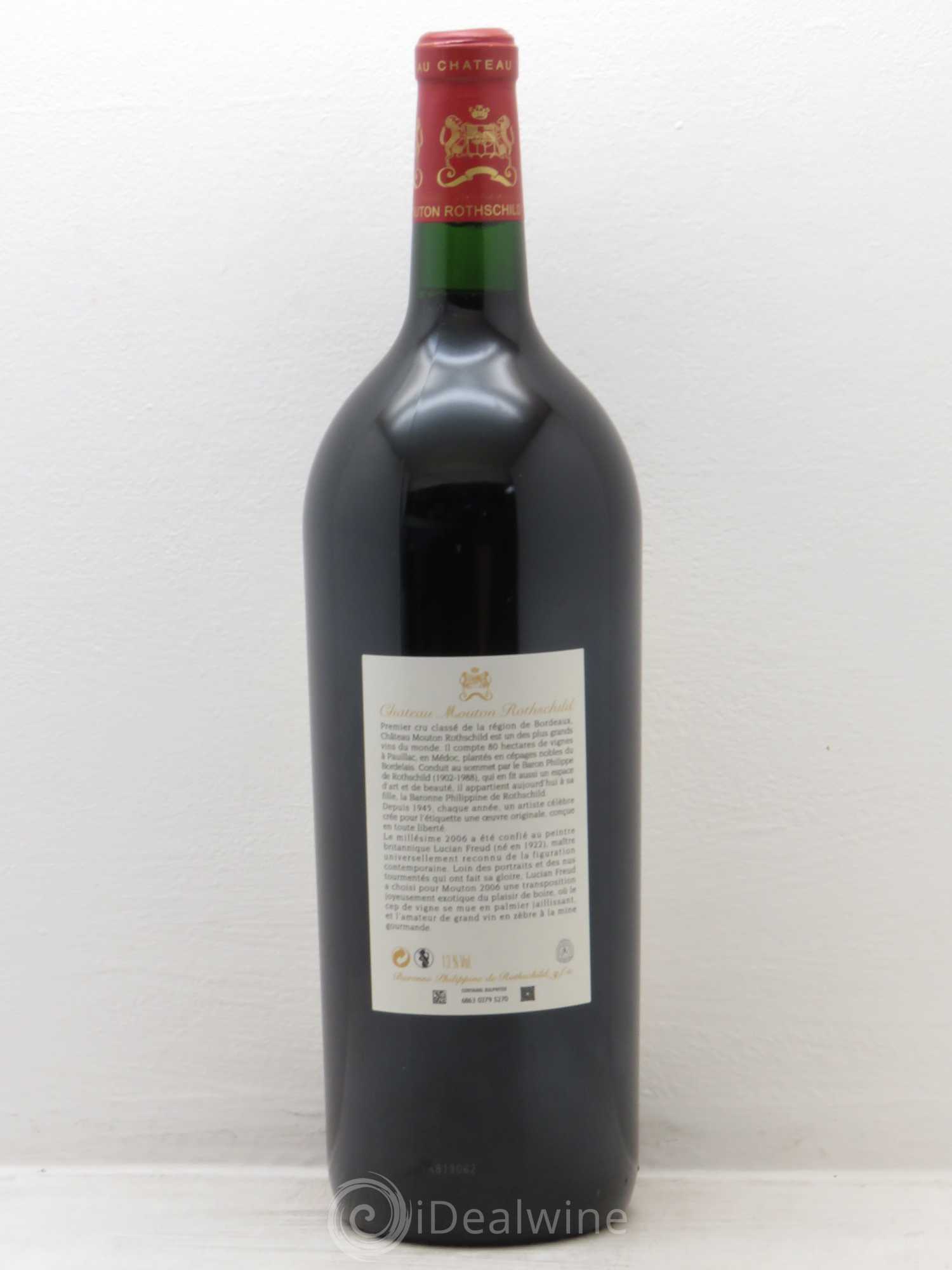 Château Mouton Rothschild 1er Grand Cru Classé 2006 - Lot de 1 magnum - 1