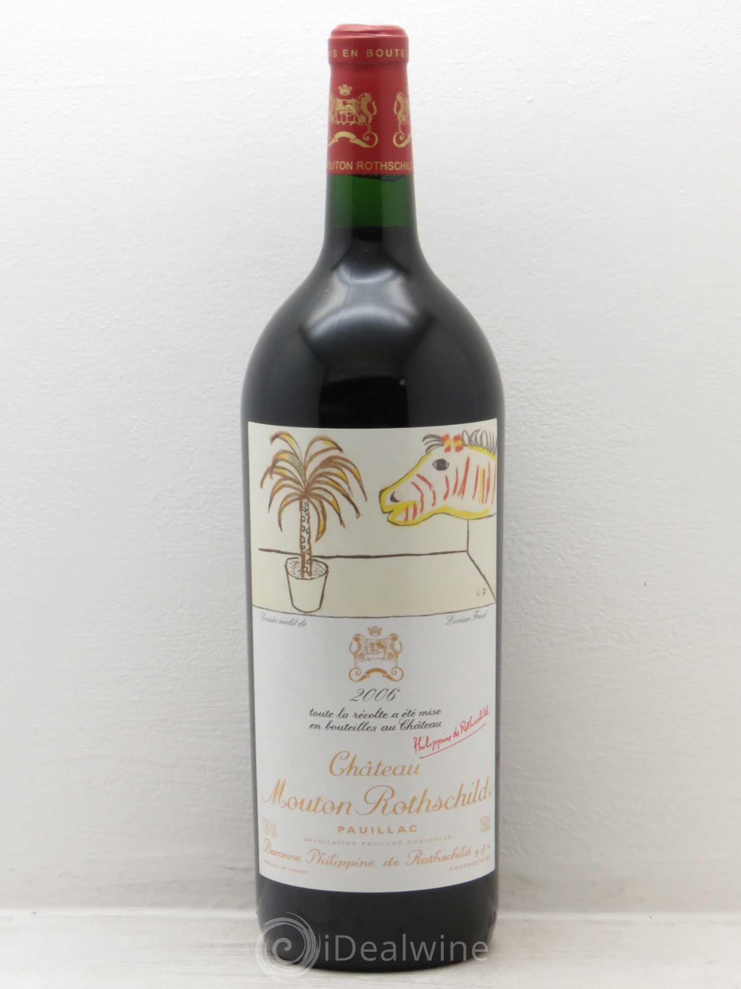 Château Mouton Rothschild 1er Grand Cru Classé 2006 - Lot de 1 magnum - 0