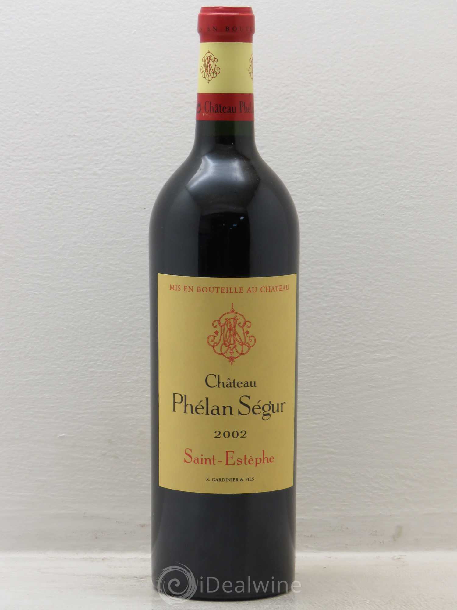 Château Phélan Ségur 2002 - Lot de 1 bouteille - 0