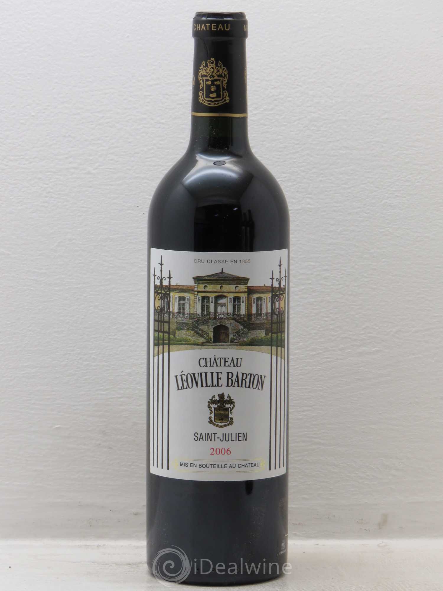 Château Léoville Barton 2ème Grand Cru Classé 2006 - Lot de 1 bouteille - 0