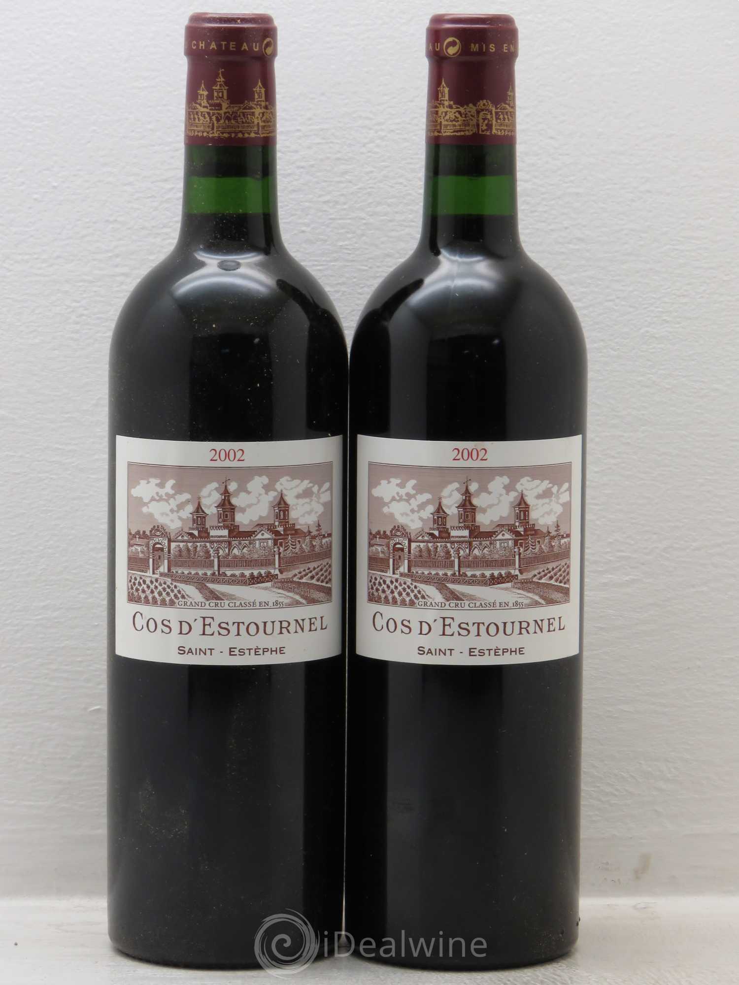 Cos d'Estournel 2ème Grand Cru Classé 2002 - Lot de 2 bouteilles - 0