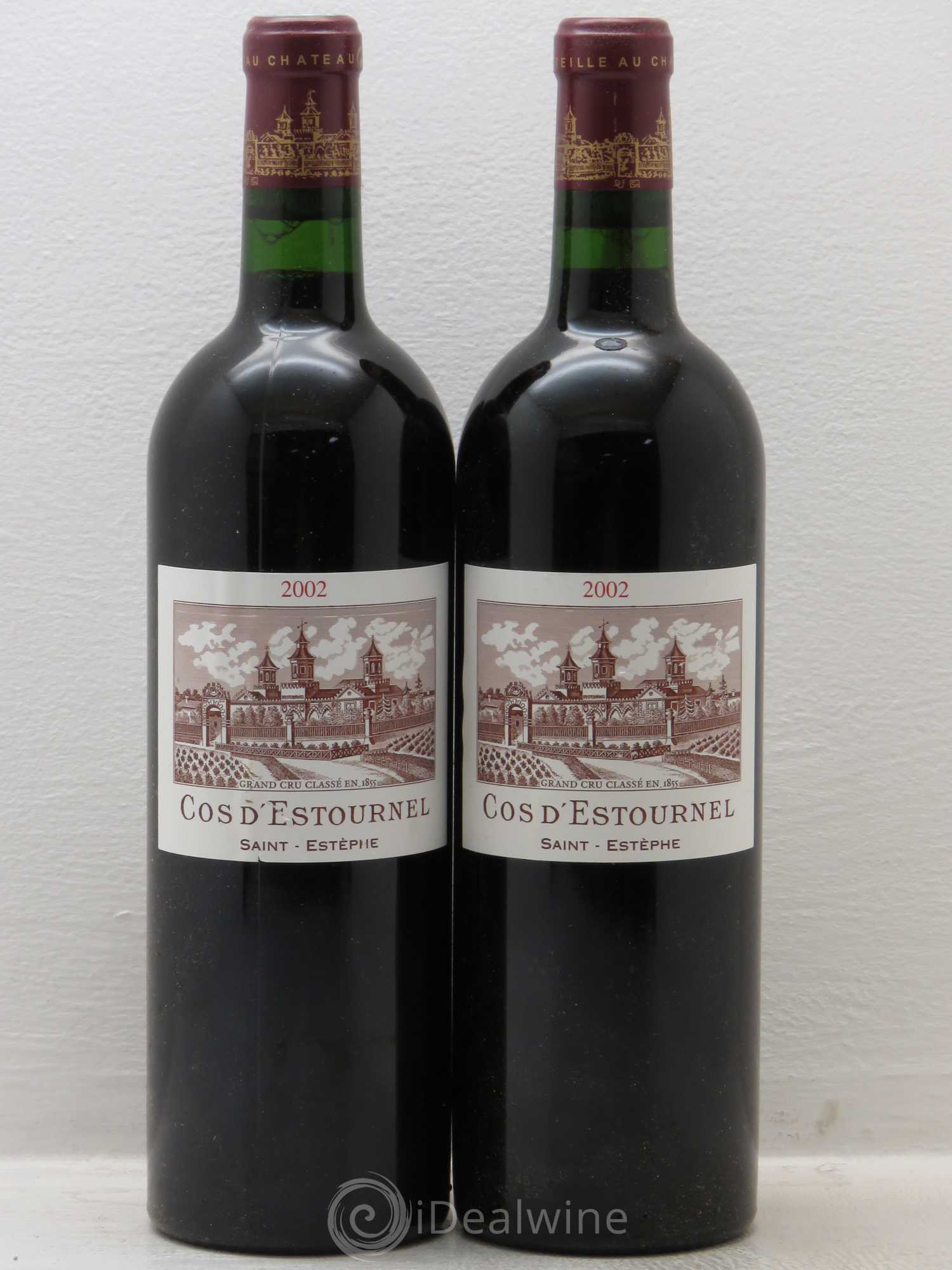 Cos d'Estournel 2ème Grand Cru Classé 2002 - Lot de 2 bouteilles - 0