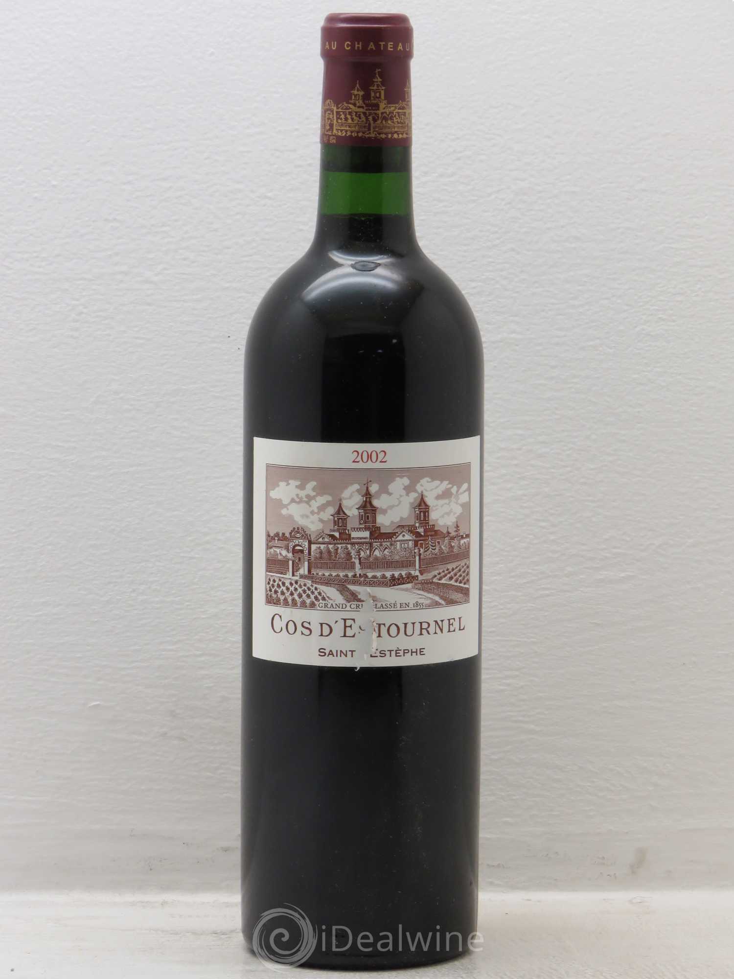 Cos d'Estournel 2ème Grand Cru Classé 2002 - Lot de 1 bouteille - 0