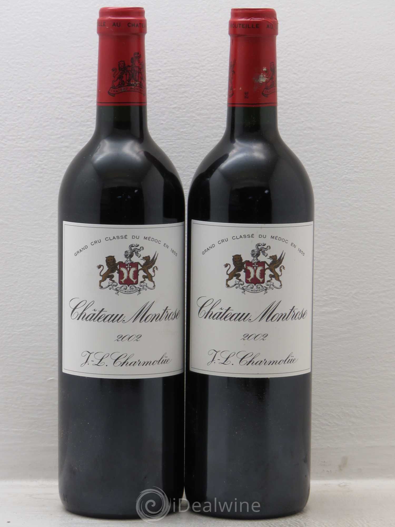 Château Montrose 2ème Grand Cru Classé 2002 - Lot de 2 bouteilles - 0