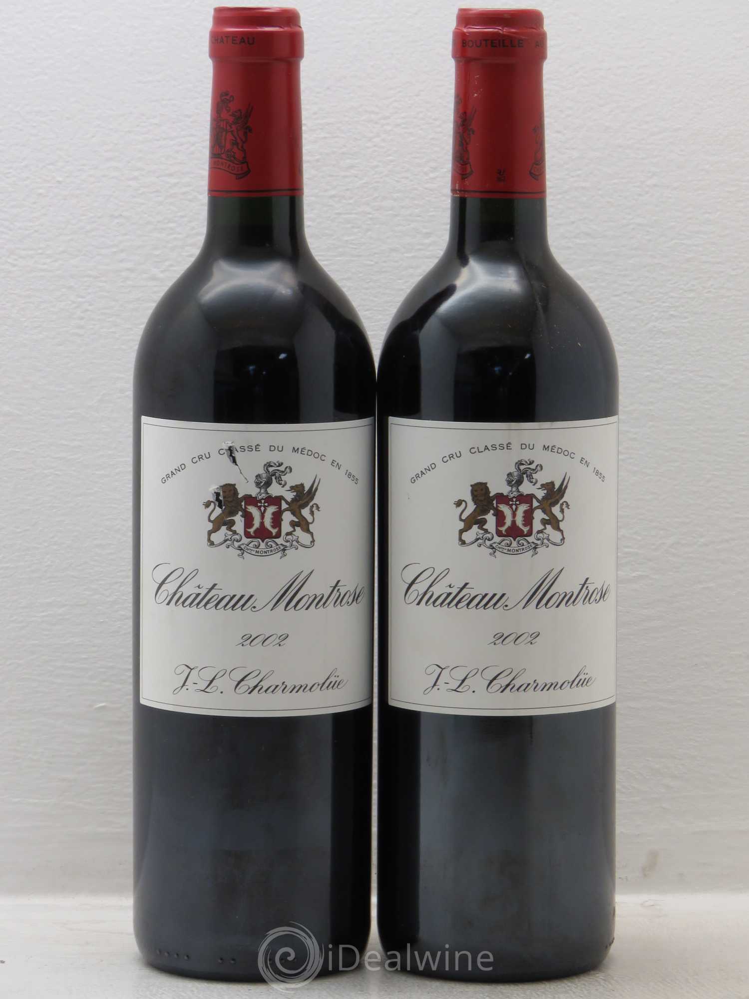 Château Montrose 2ème Grand Cru Classé 2002 - Lot de 2 bouteilles - 0
