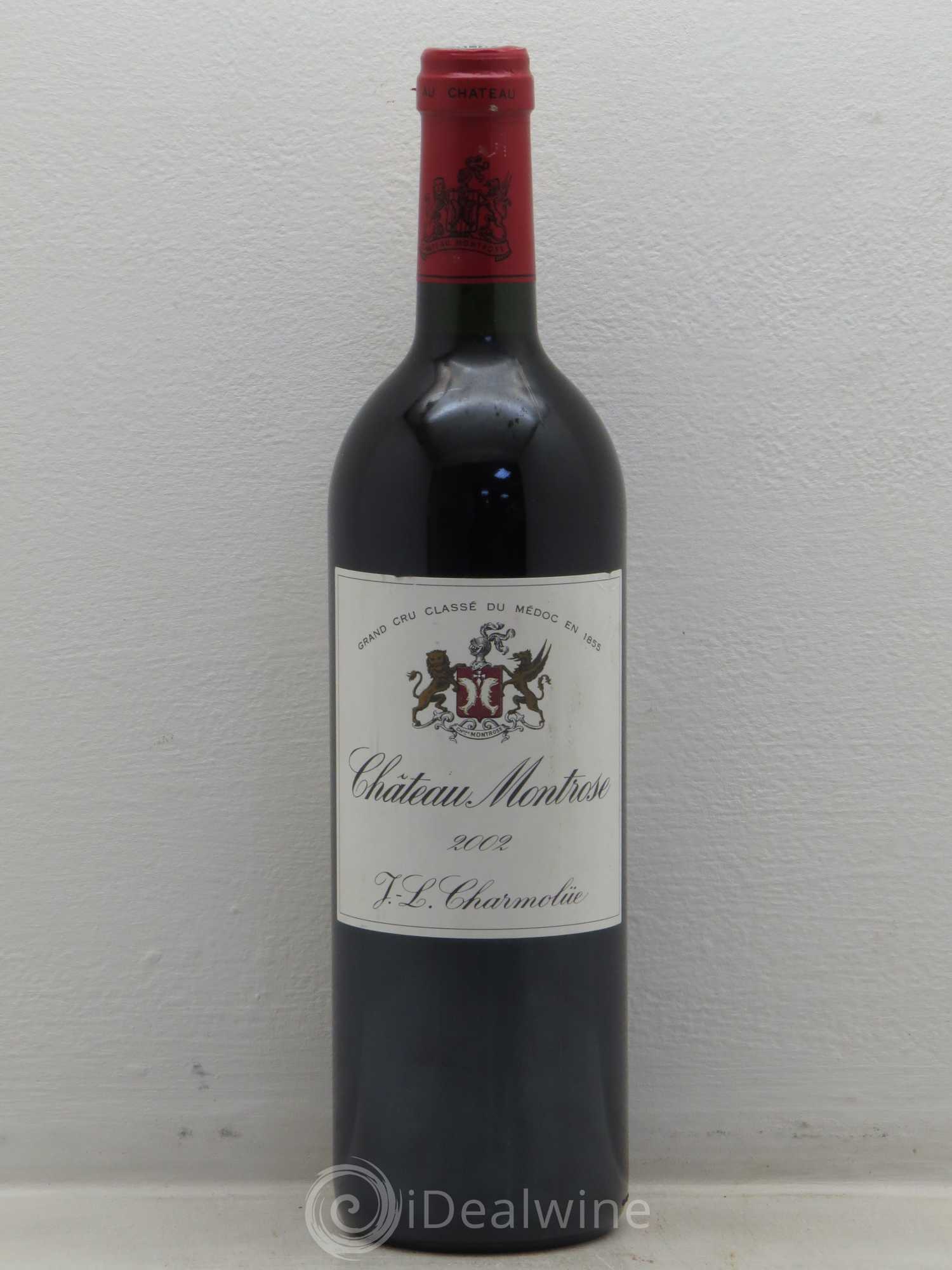 Château Montrose 2ème Grand Cru Classé 2002 - Lot de 1 bouteille - 0