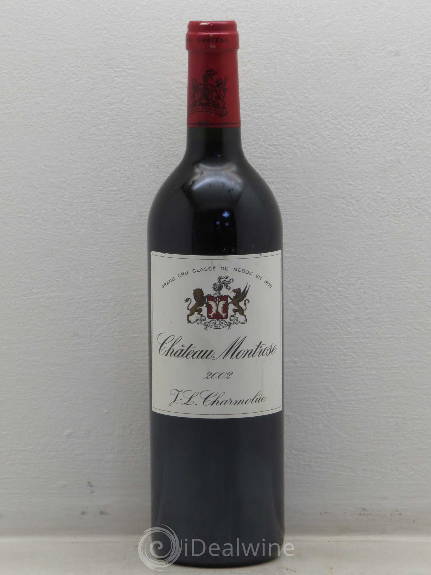 Château Montrose 2ème Grand Cru Classé 2002 - Lot de 1 bouteille - 0