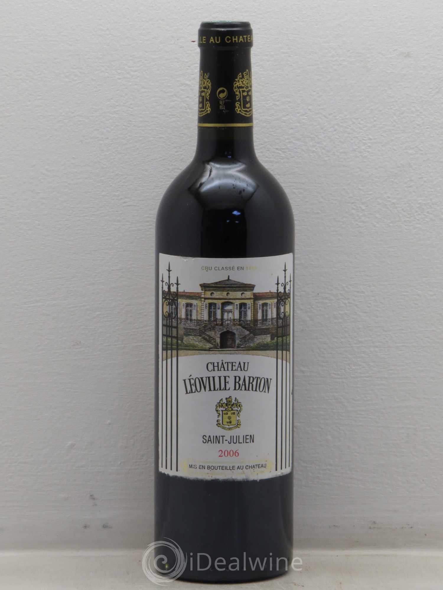 Château Léoville Barton 2ème Grand Cru Classé 2006 - Lot de 1 bouteille - 0