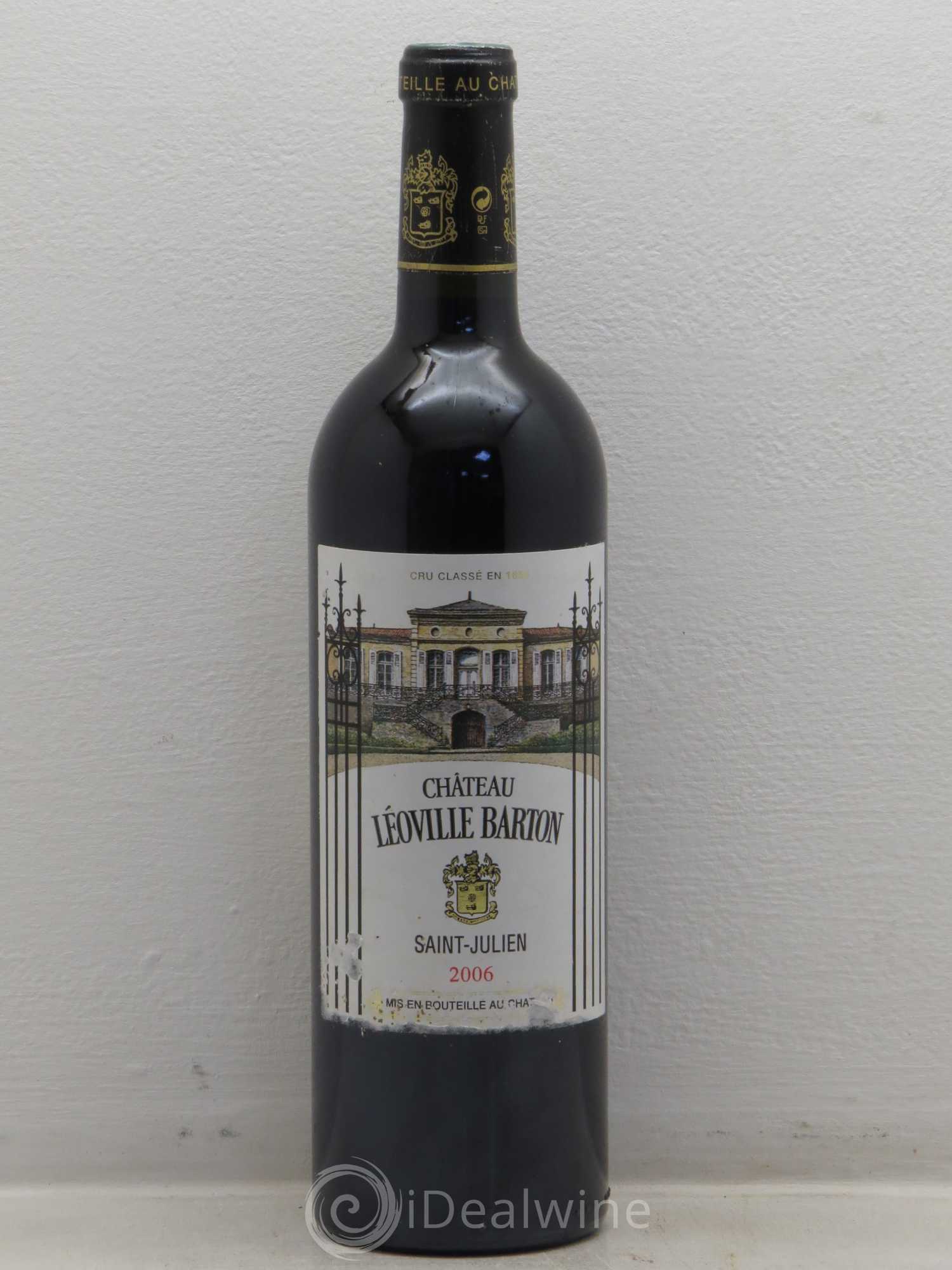 Château Léoville Barton 2ème Grand Cru Classé 2006 - Lot de 1 bouteille - 0