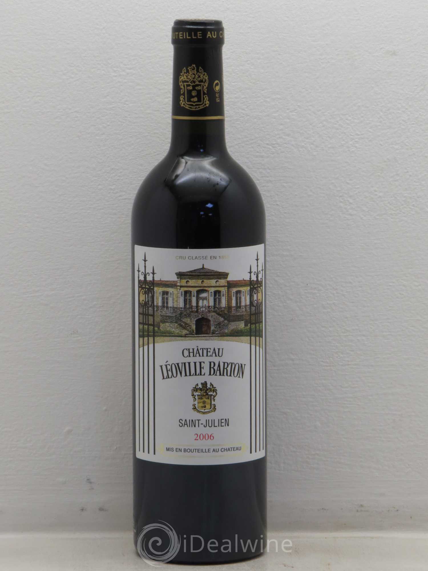 Château Léoville Barton 2ème Grand Cru Classé 2006 - Lot de 1 bouteille - 0