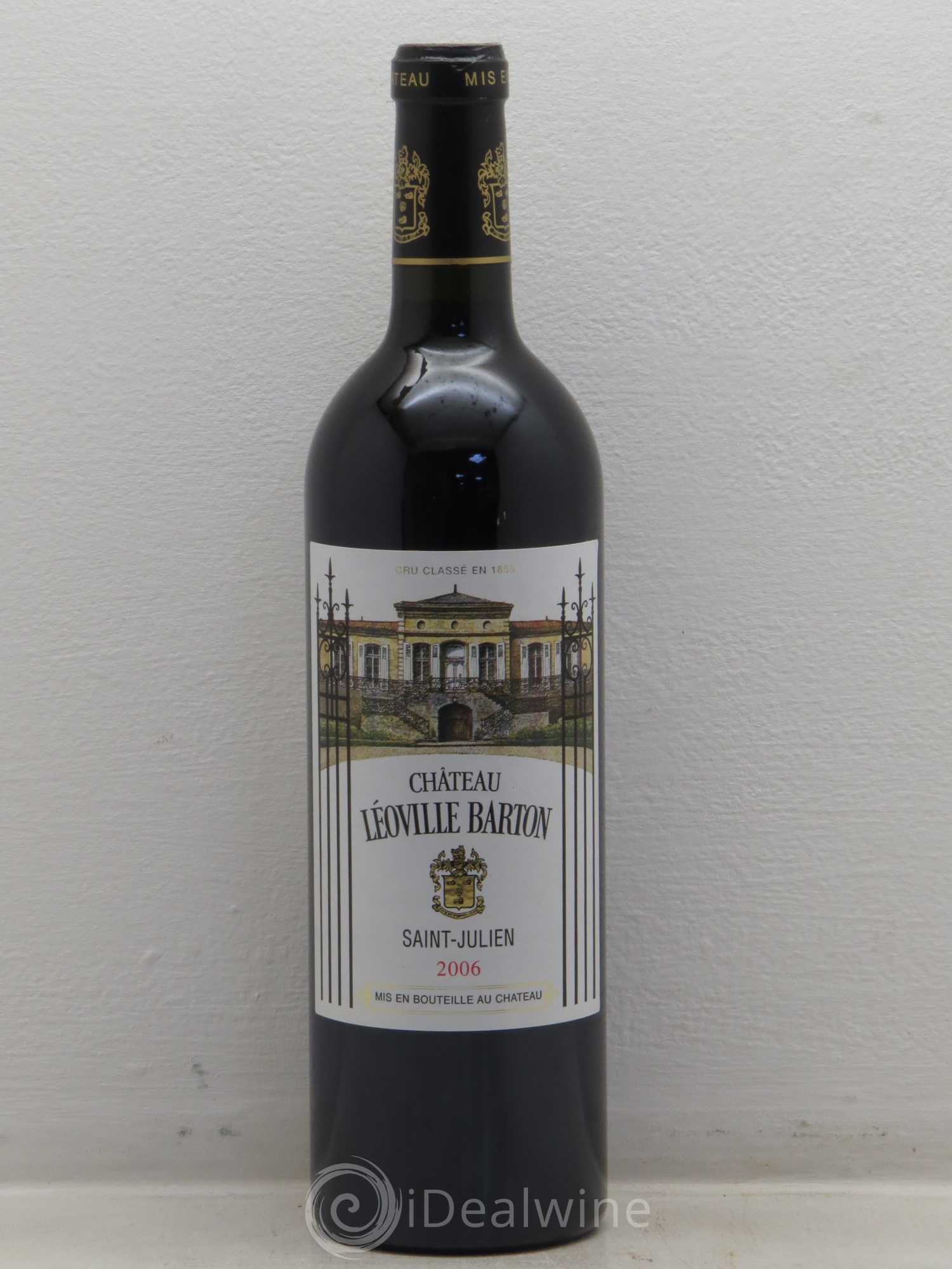 Château Léoville Barton 2ème Grand Cru Classé 2006 - Lot de 1 bouteille - 0