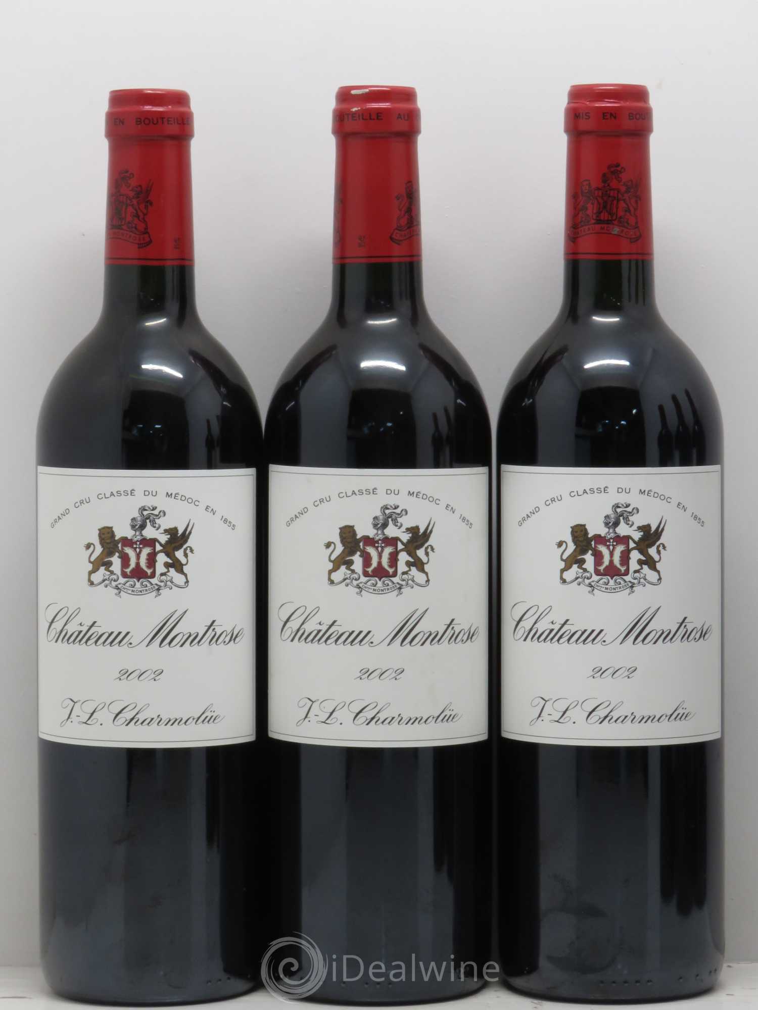 Château Montrose 2ème Grand Cru Classé 2002 - Lot de 6 bouteilles - 1