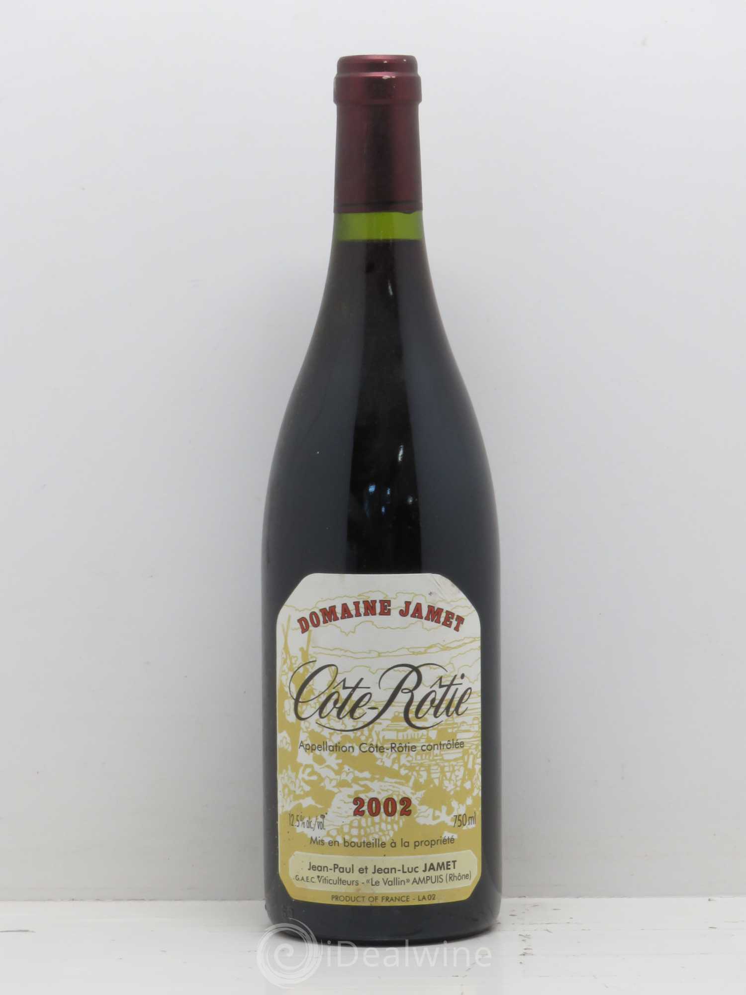 Côte-Rôtie Jamet (Domaine) 2002 - Lot de 1 bouteille - 0