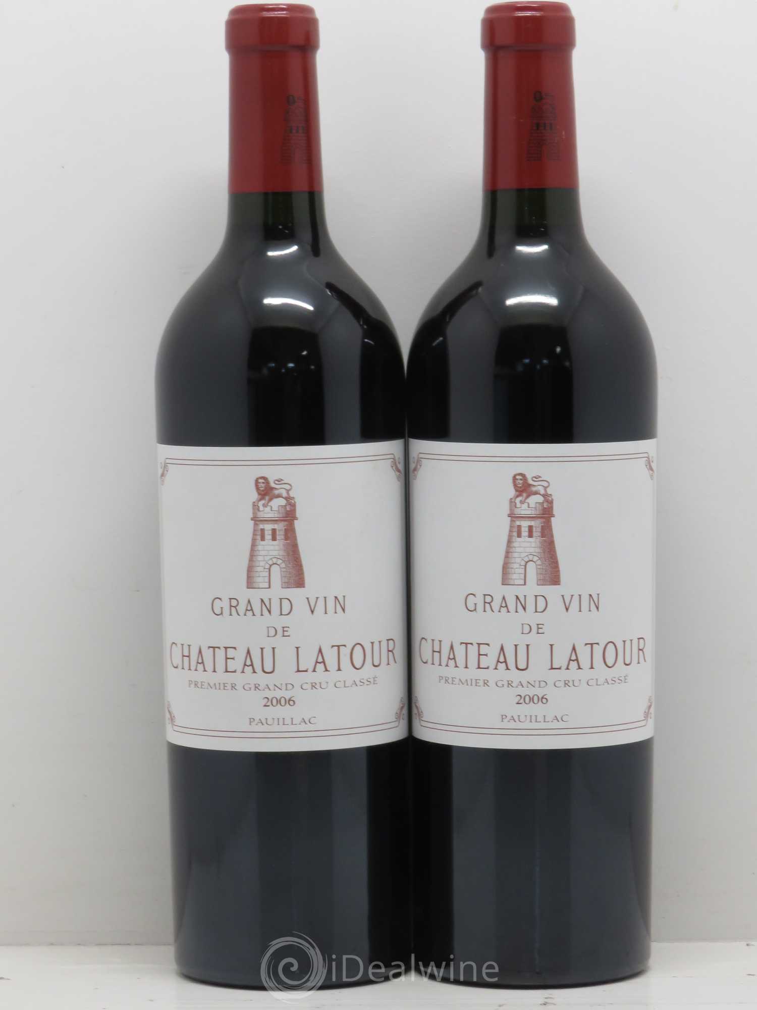 Château Latour 1er Grand Cru Classé 2006 - Lot de 2 bouteilles - 0