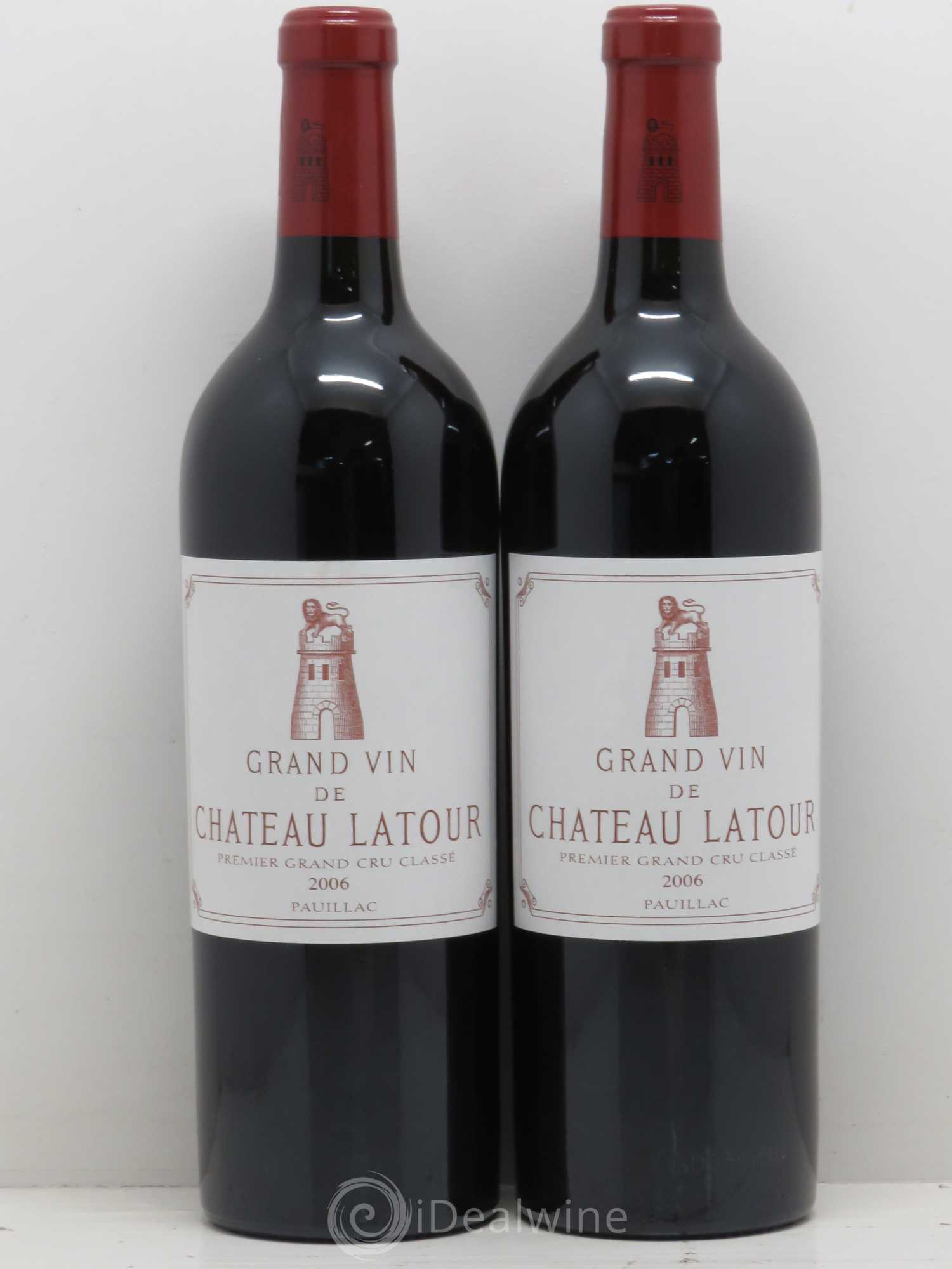 Château Latour 1er Grand Cru Classé 2006 - Lot de 2 bouteilles - 0