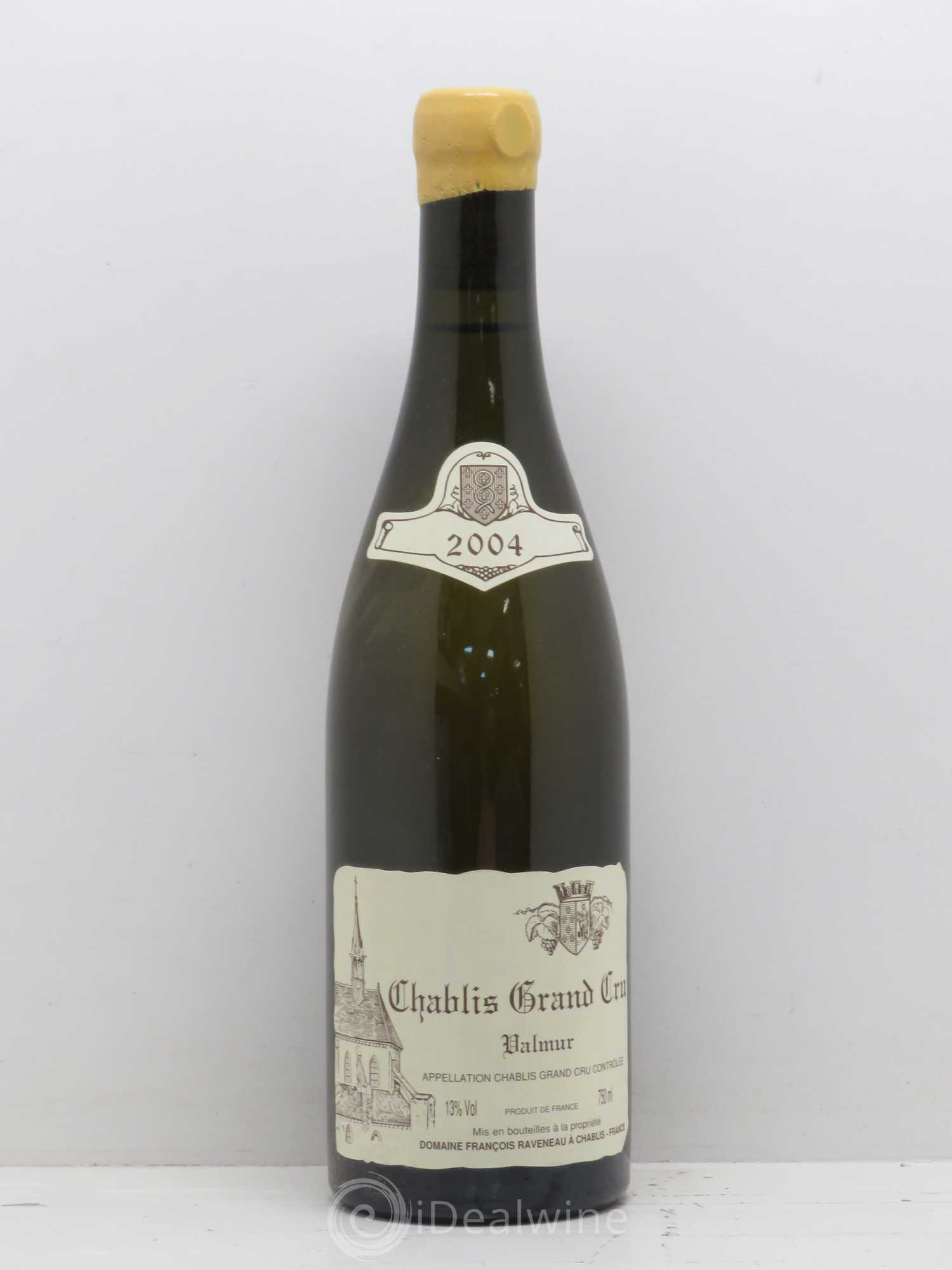 Chablis Grand Cru Valmur Raveneau (Domaine) 2004 - Lot de 1 bouteille - 0