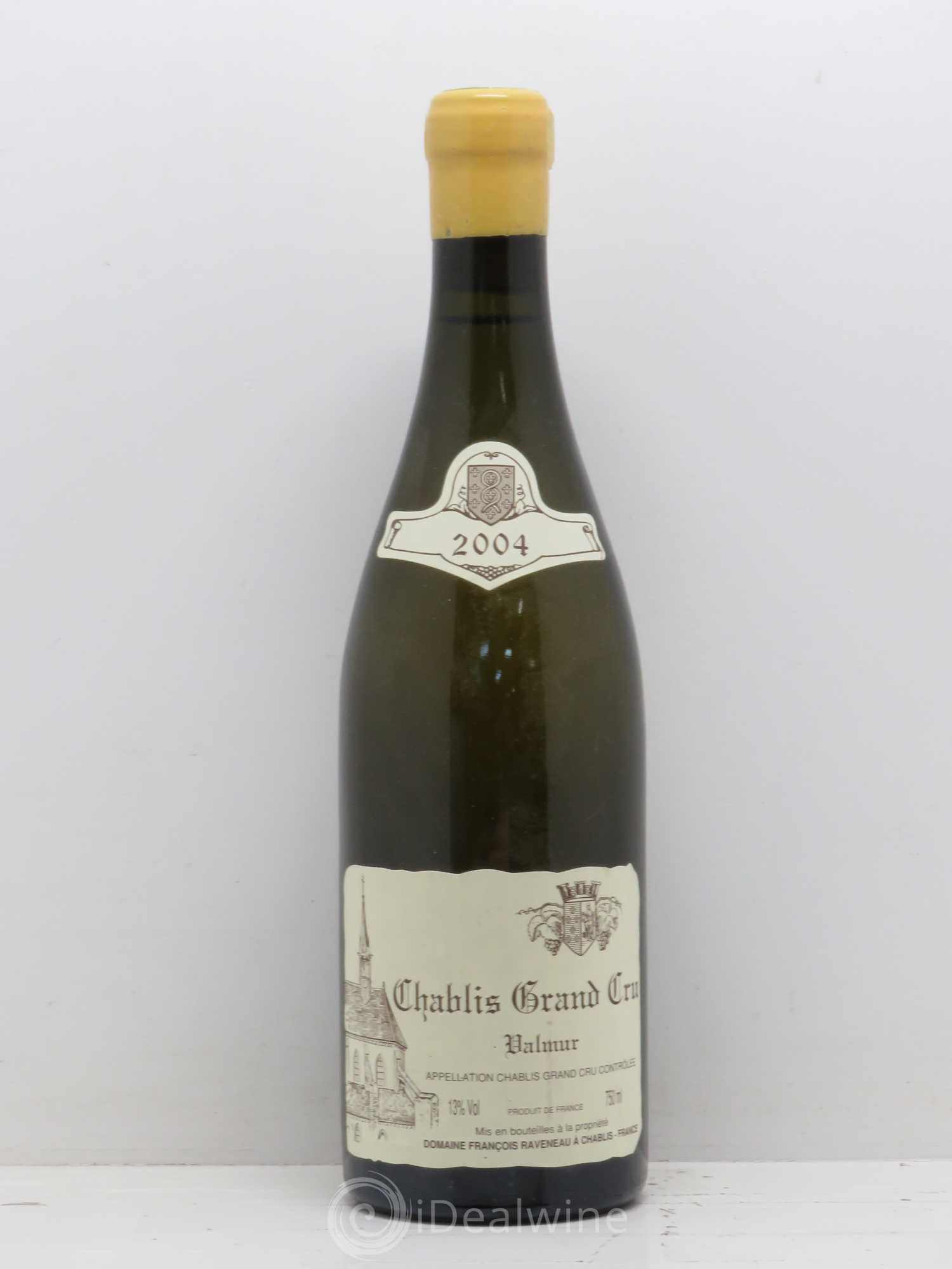 Chablis Grand Cru Valmur Raveneau (Domaine) 2004 - Lot de 1 bouteille - 0