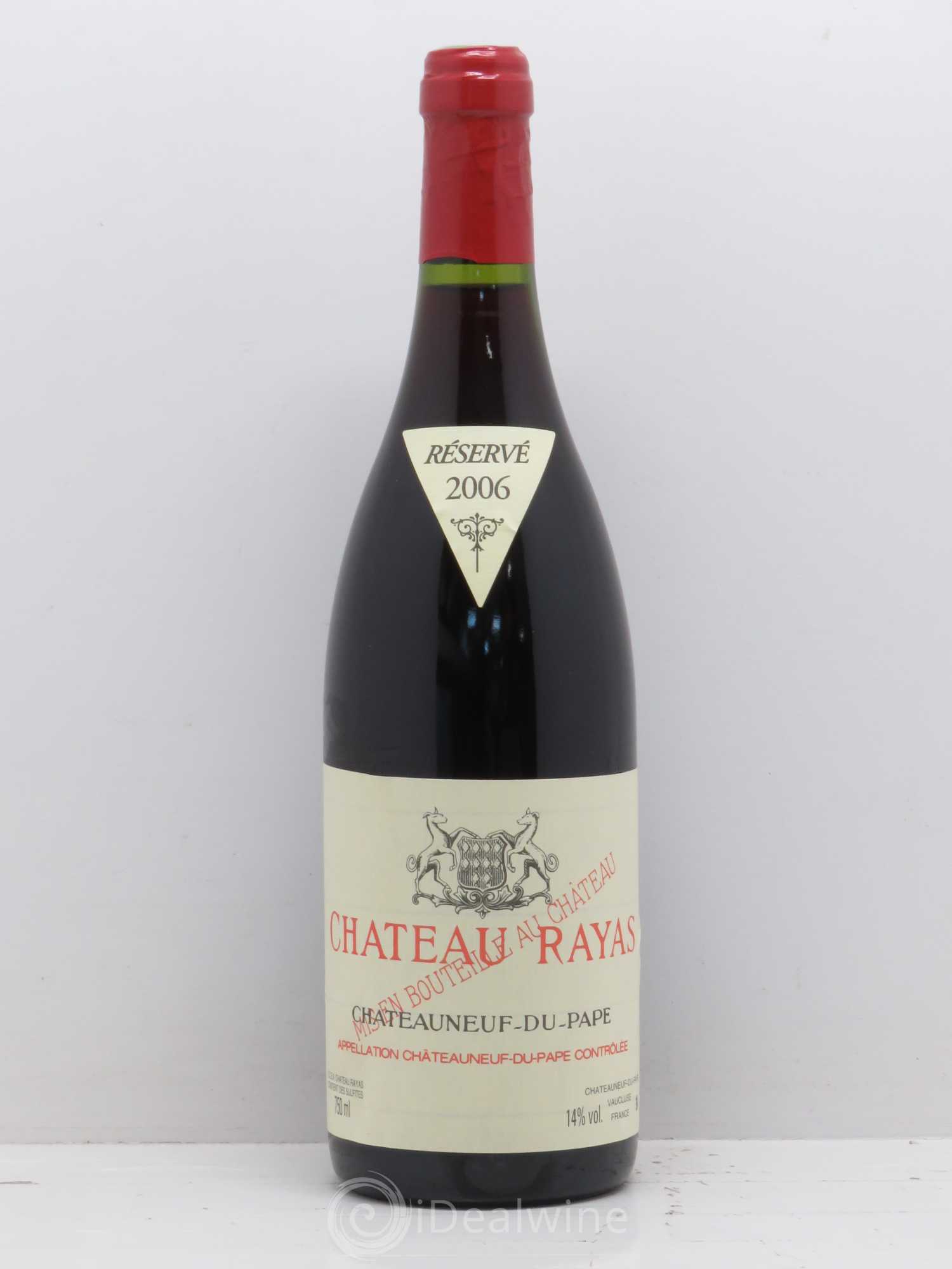 Châteauneuf-du-Pape Château Rayas Emmanuel Reynaud 2006 - Lot de 1 bouteille - 0