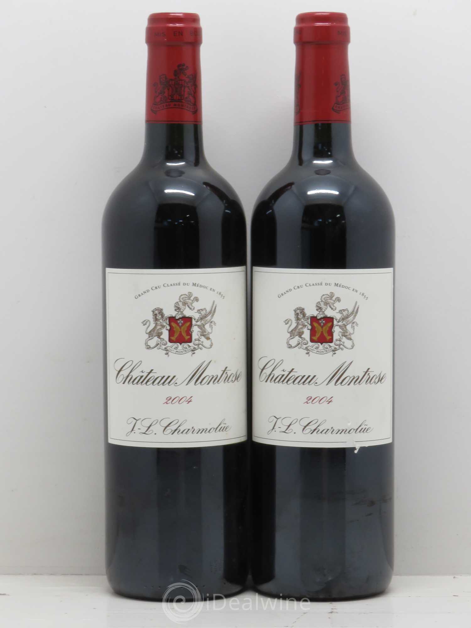 Château Montrose 2ème Grand Cru Classé 2004 - Lot de 2 bouteilles - 0