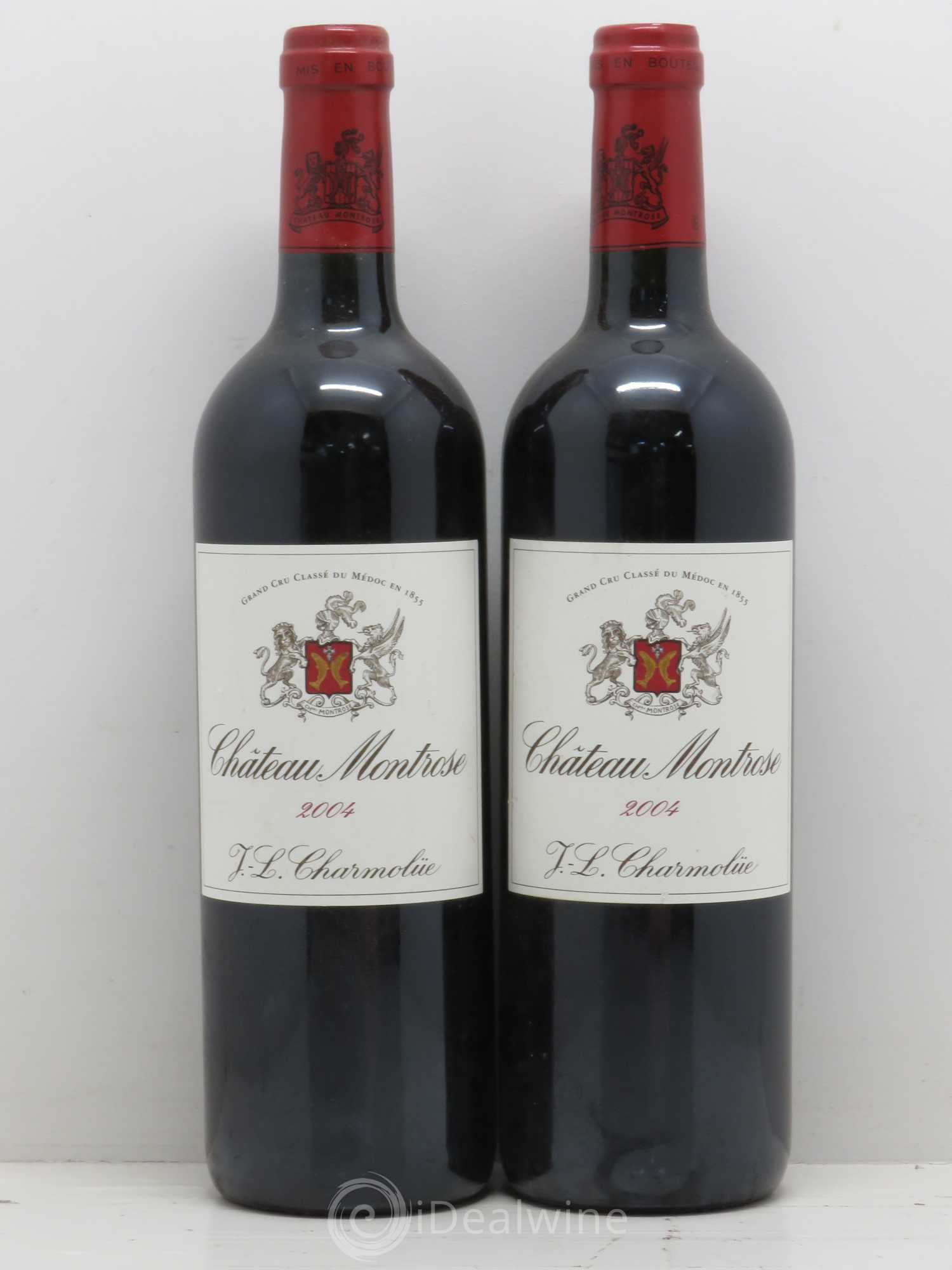 Château Montrose 2ème Grand Cru Classé 2004 - Lot de 2 bouteilles - 0