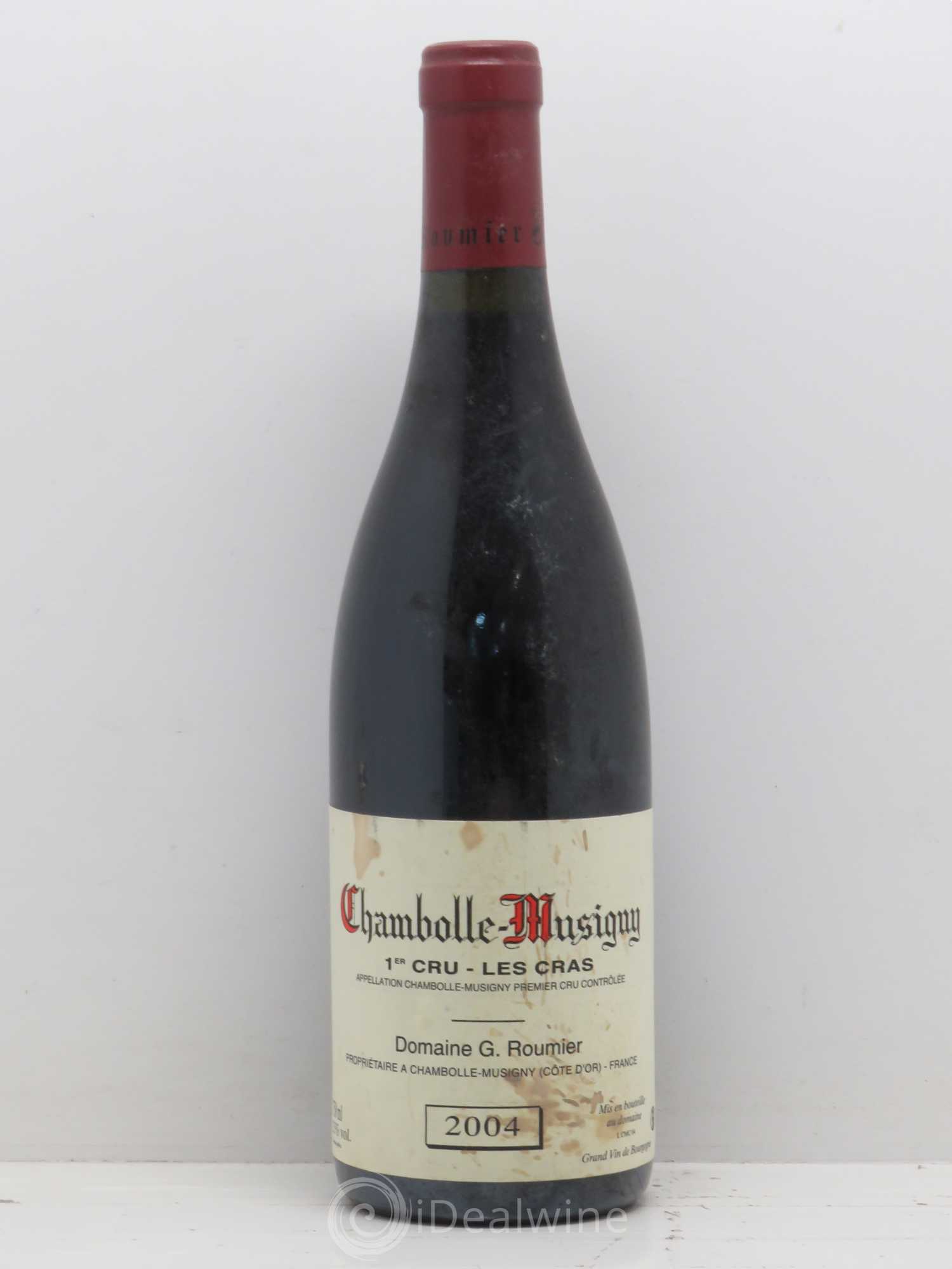 Chambolle-Musigny 1er Cru Les Cras Georges Roumier (Domaine) 2004 - Lot de 1 bouteille - 0