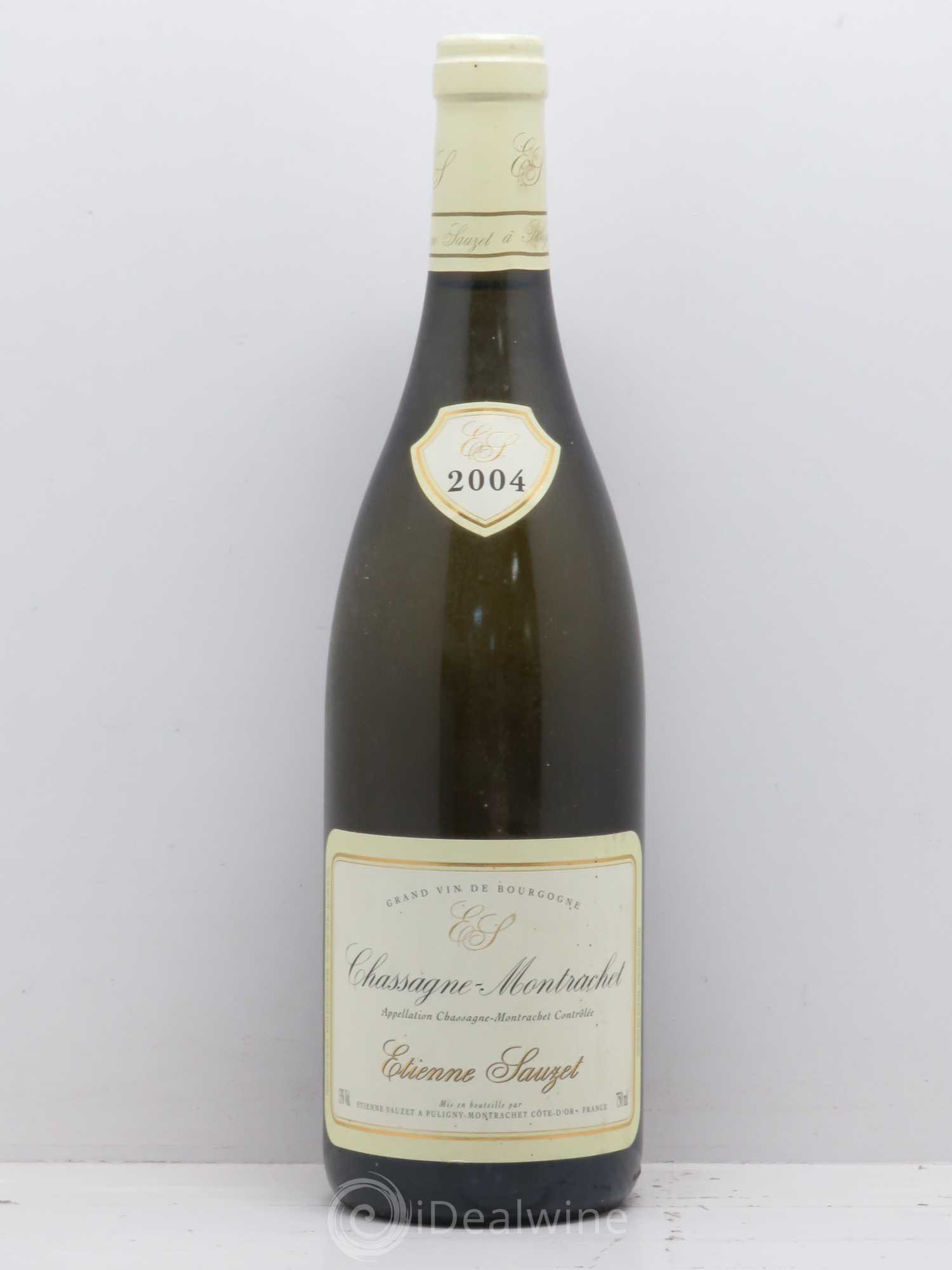 Chassagne-Montrachet Etienne Sauzet 2004 - Lot de 1 bouteille - 0