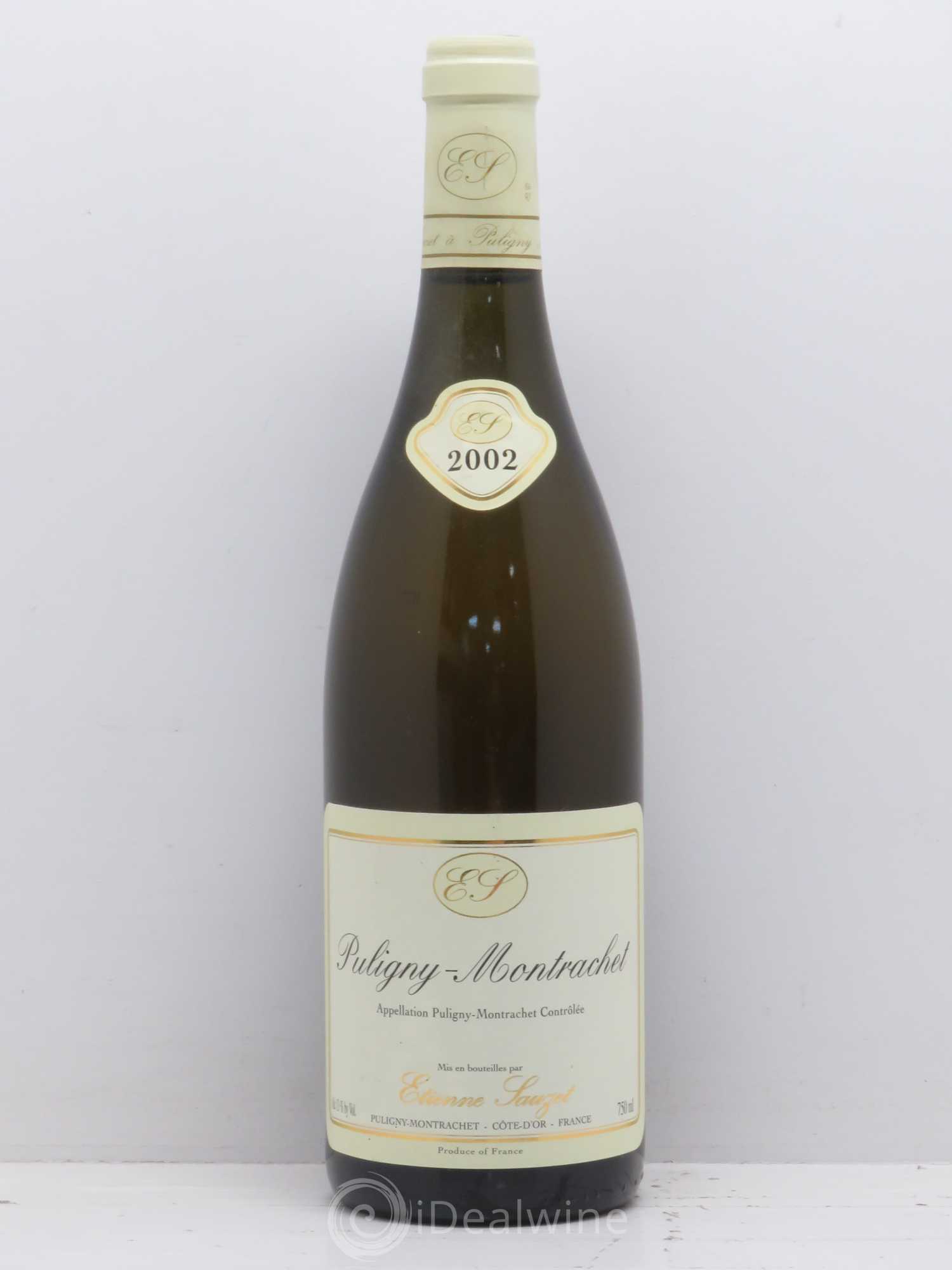 Puligny-Montrachet Etienne Sauzet 2002 - Lot de 1 bouteille - 0