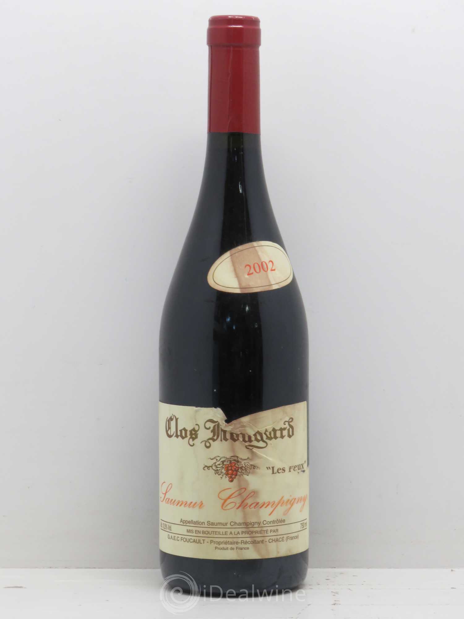 Saumur-Champigny Les Poyeux Clos Rougeard 2002 - Lot de 1 bouteille - 0