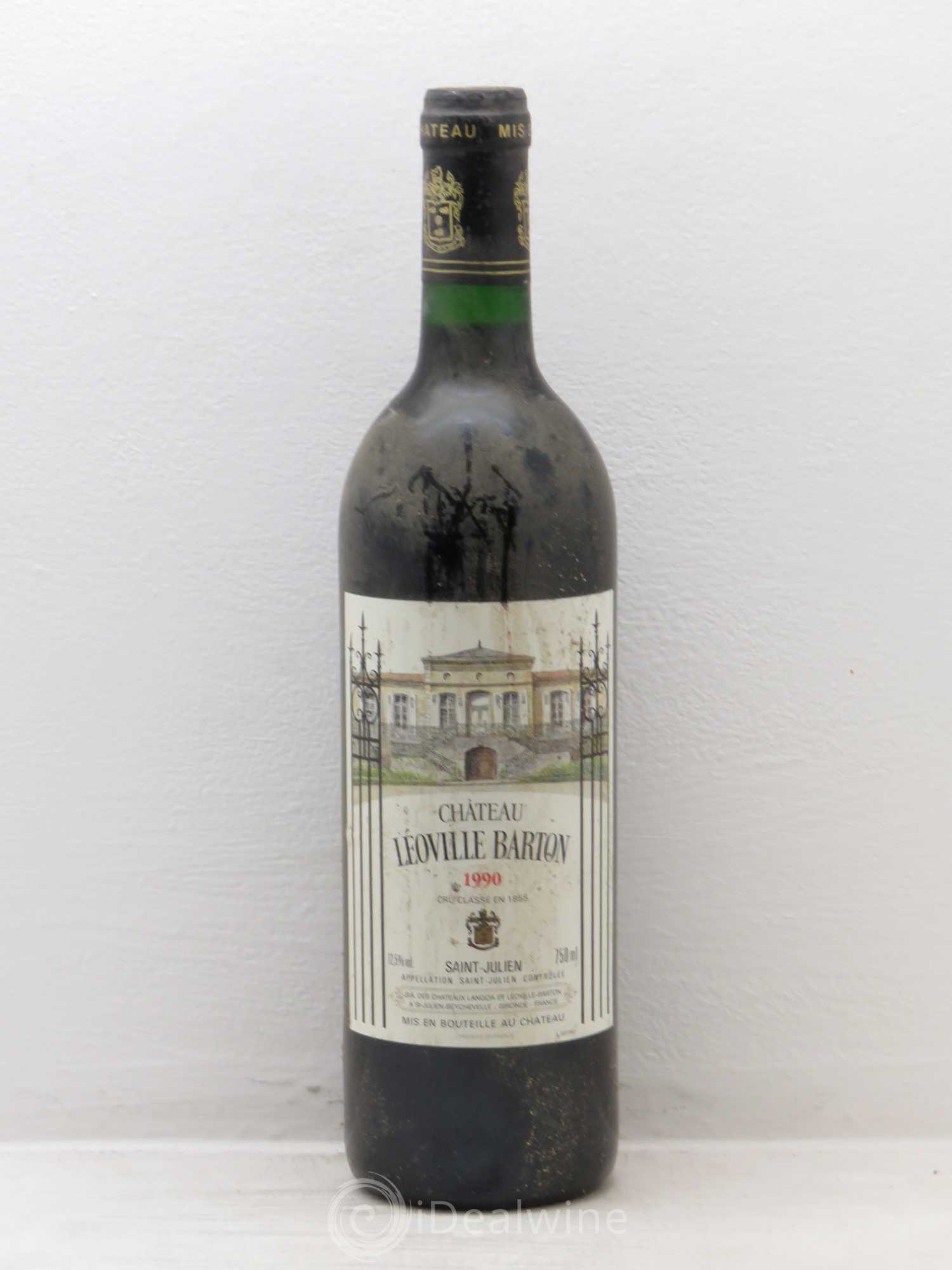 Château Léoville Barton 2ème Grand Cru Classé 1990 - Lot de 6 bouteilles - 0
