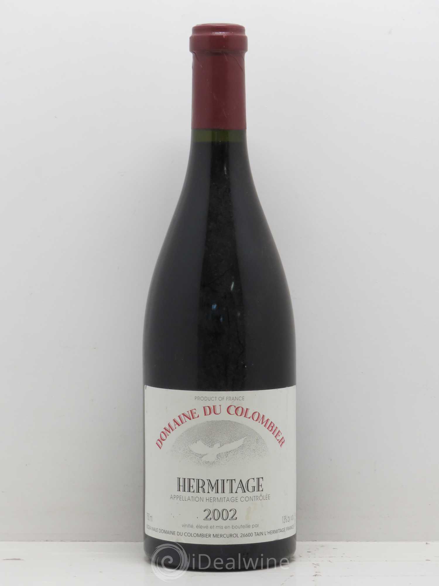 Hermitage Colombier (Domaine du) 2002 - Lot de 1 bouteille - 0