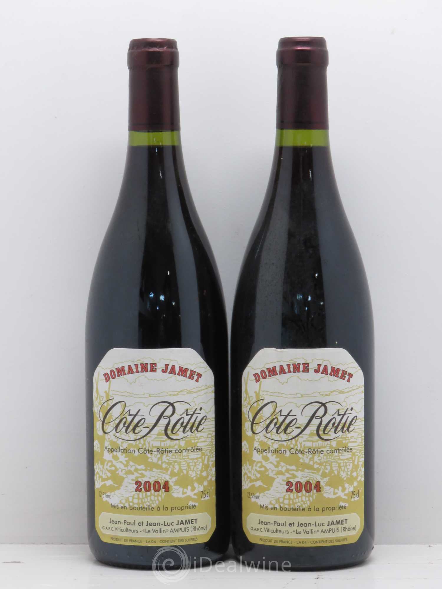 Côte-Rôtie Jamet (Domaine) 2004 - Lot de 2 bouteilles - 0