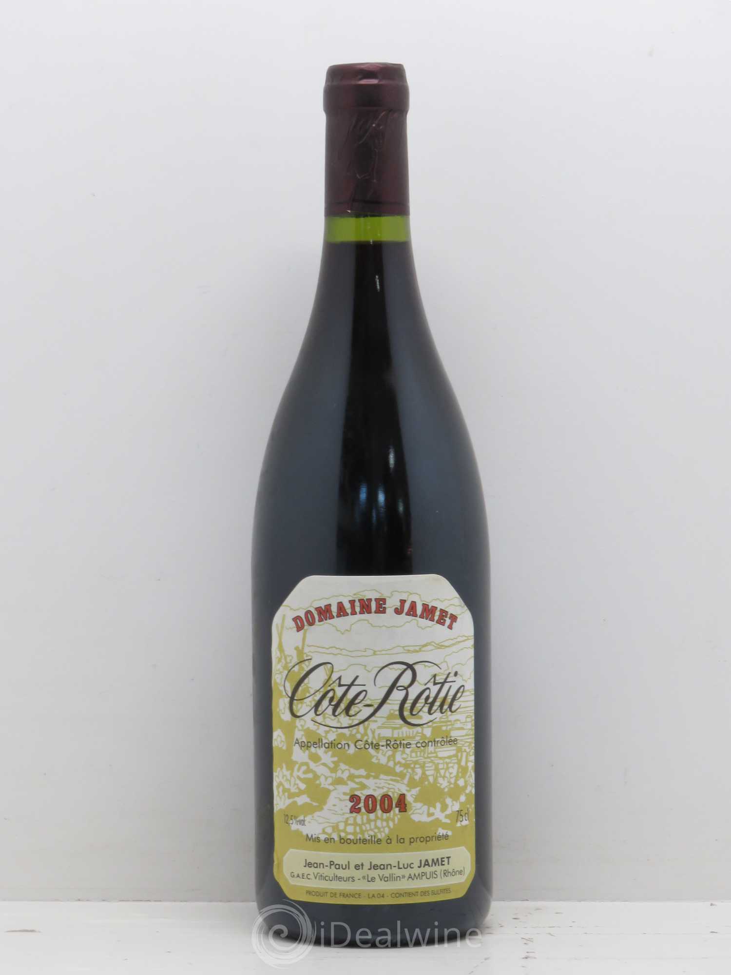 Côte-Rôtie Jamet (Domaine) 2004 - Lot de 1 bouteille - 0