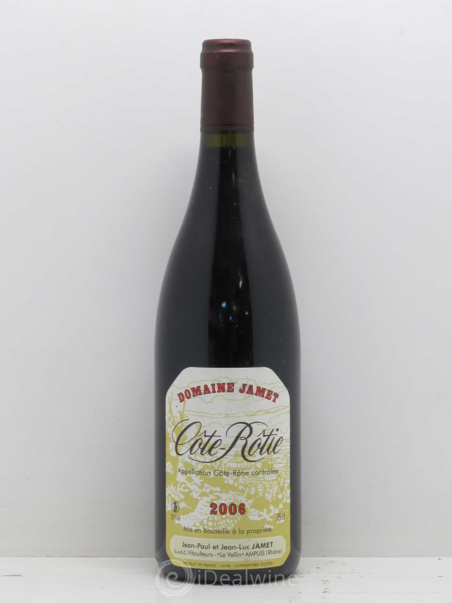 Côte-Rôtie Jamet (Domaine) 2006 - Lot de 1 bouteille - 0