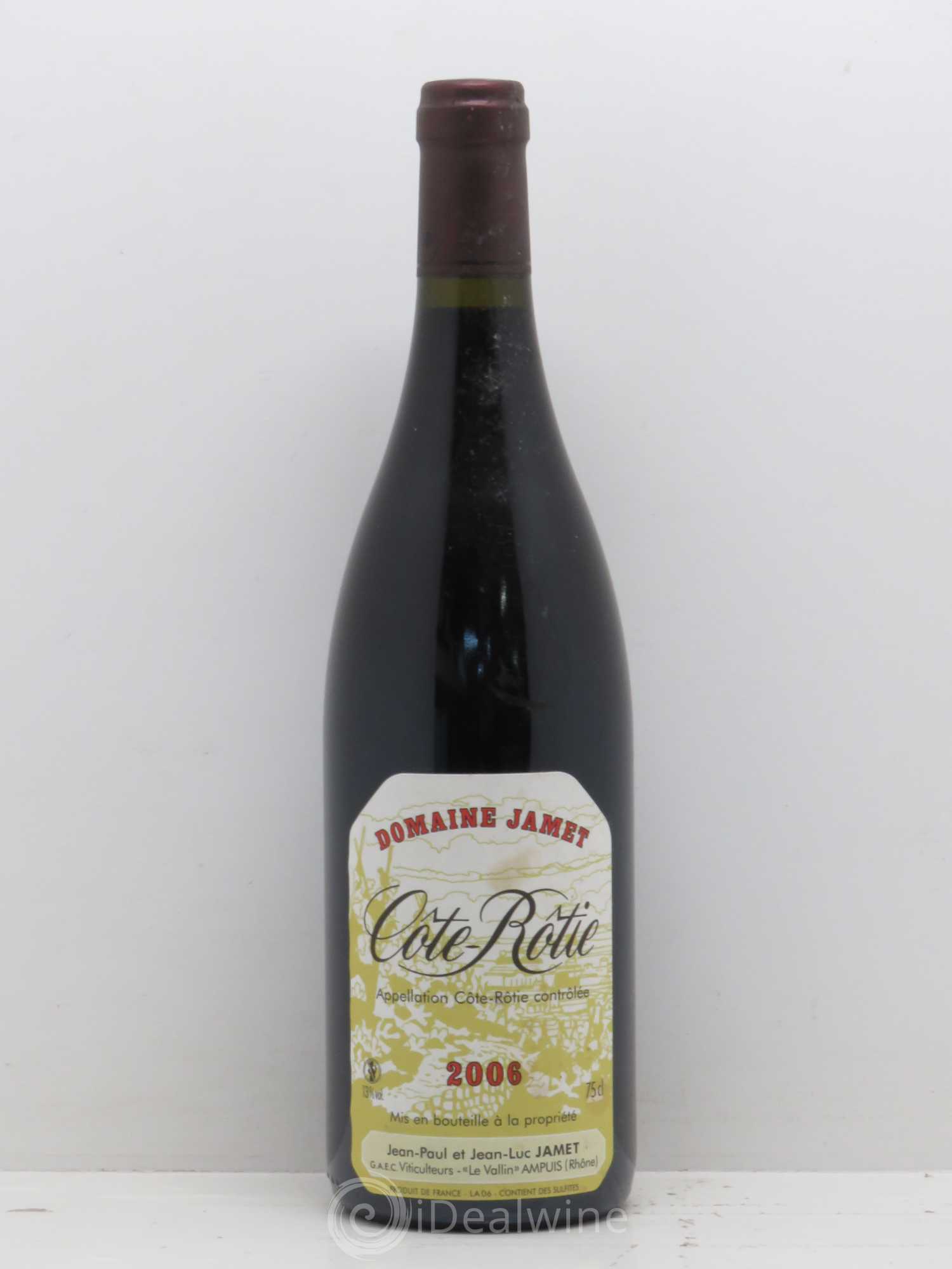 Côte-Rôtie Jamet (Domaine) 2006 - Lot de 1 bouteille - 0
