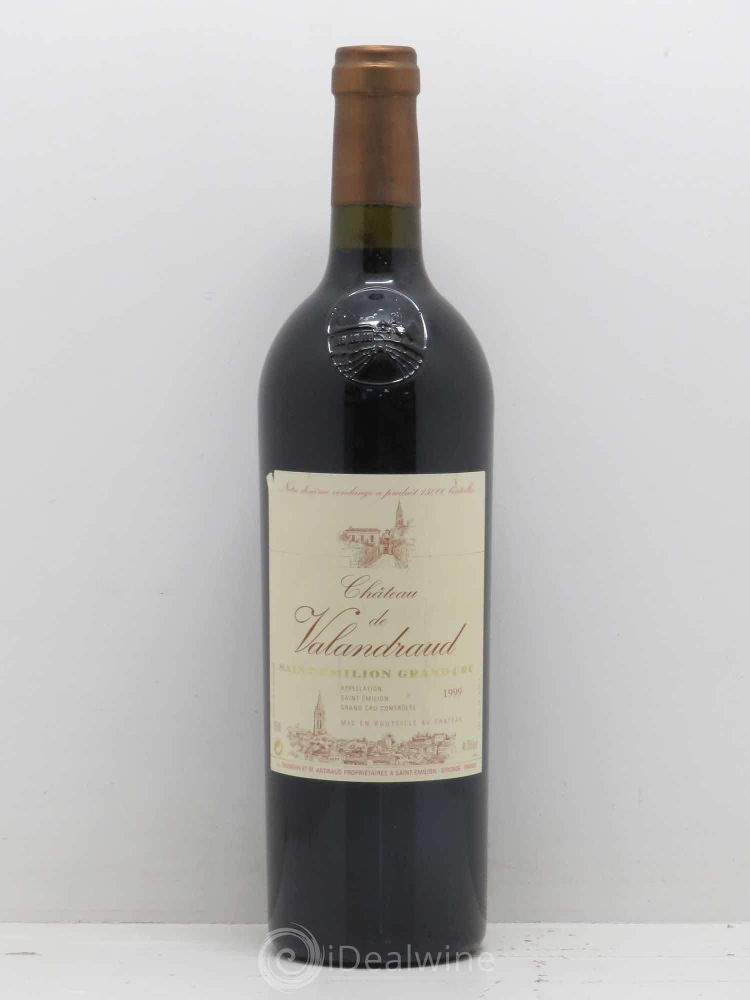 Château de Valandraud 1999 - Lot de 1 bouteille - 0