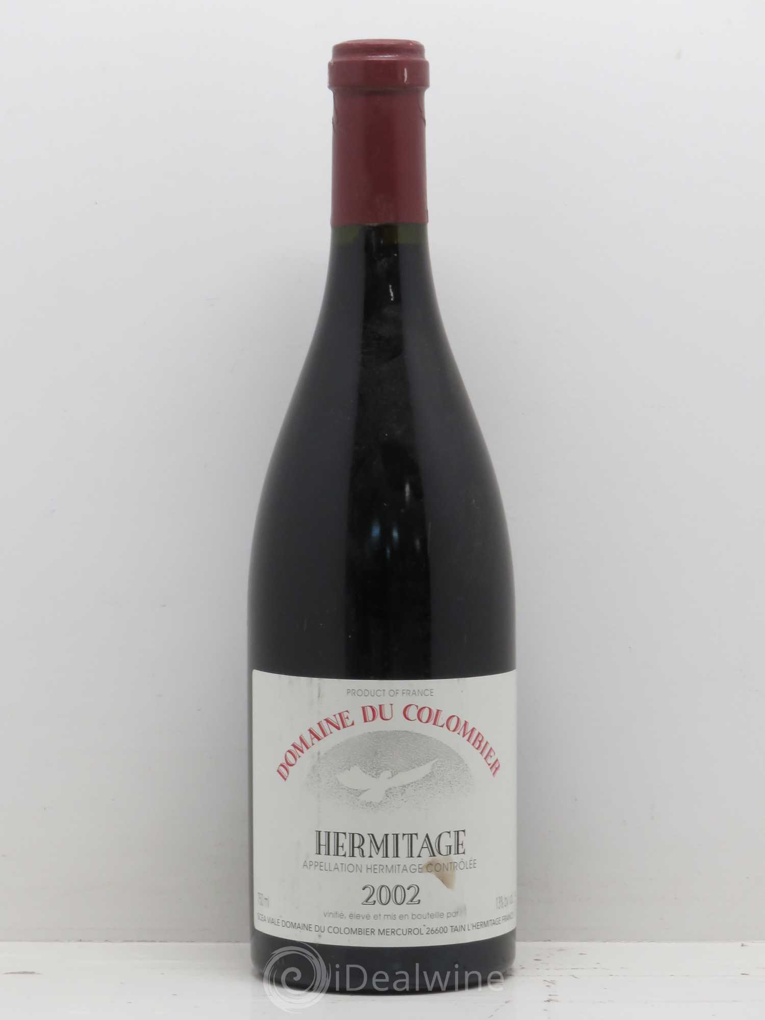Hermitage Colombier (Domaine du) 2002 - Lot de 1 bouteille - 0